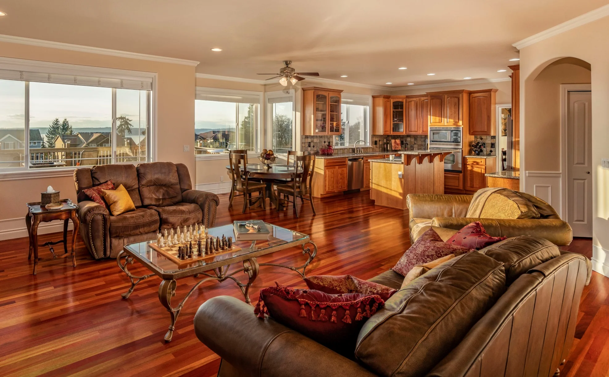 Stunning Luxury Custom Home with Sweeping Puget Sound Views