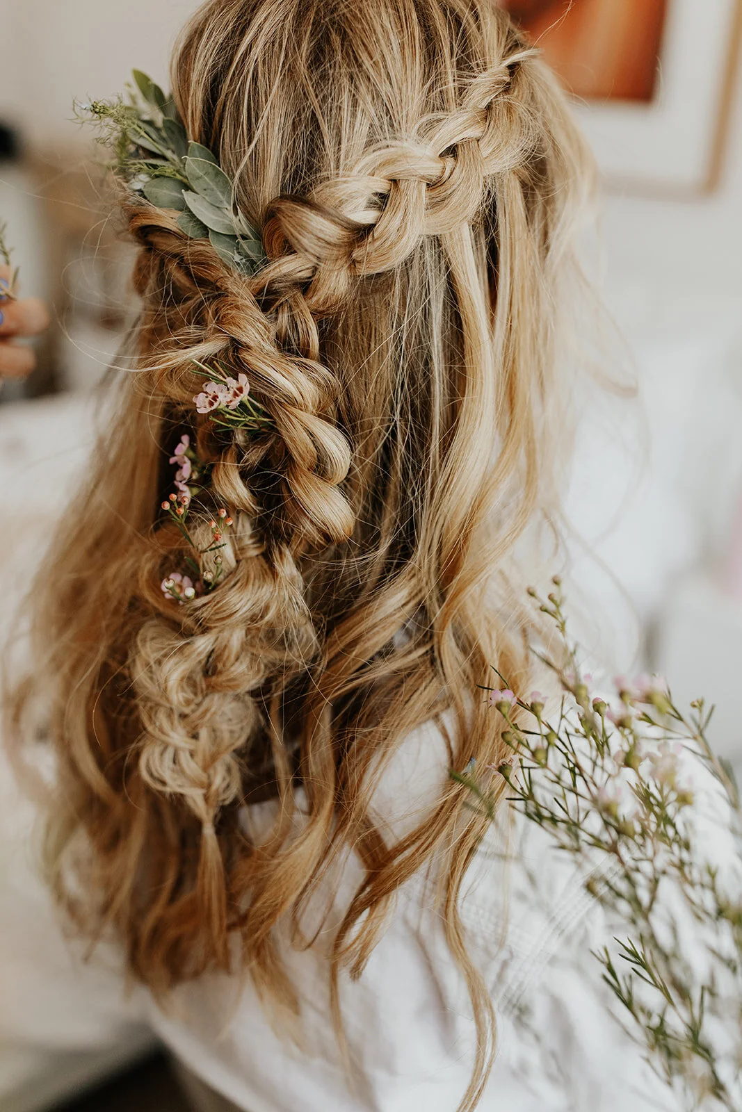 Albion Basin Utah A Wildflower Styled Elopement With Luna Bohemian Wedding Dress Daci Gowns