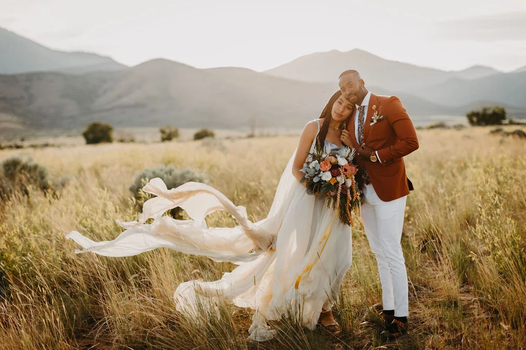Melissa + Kenneth's elopement in Utah  
