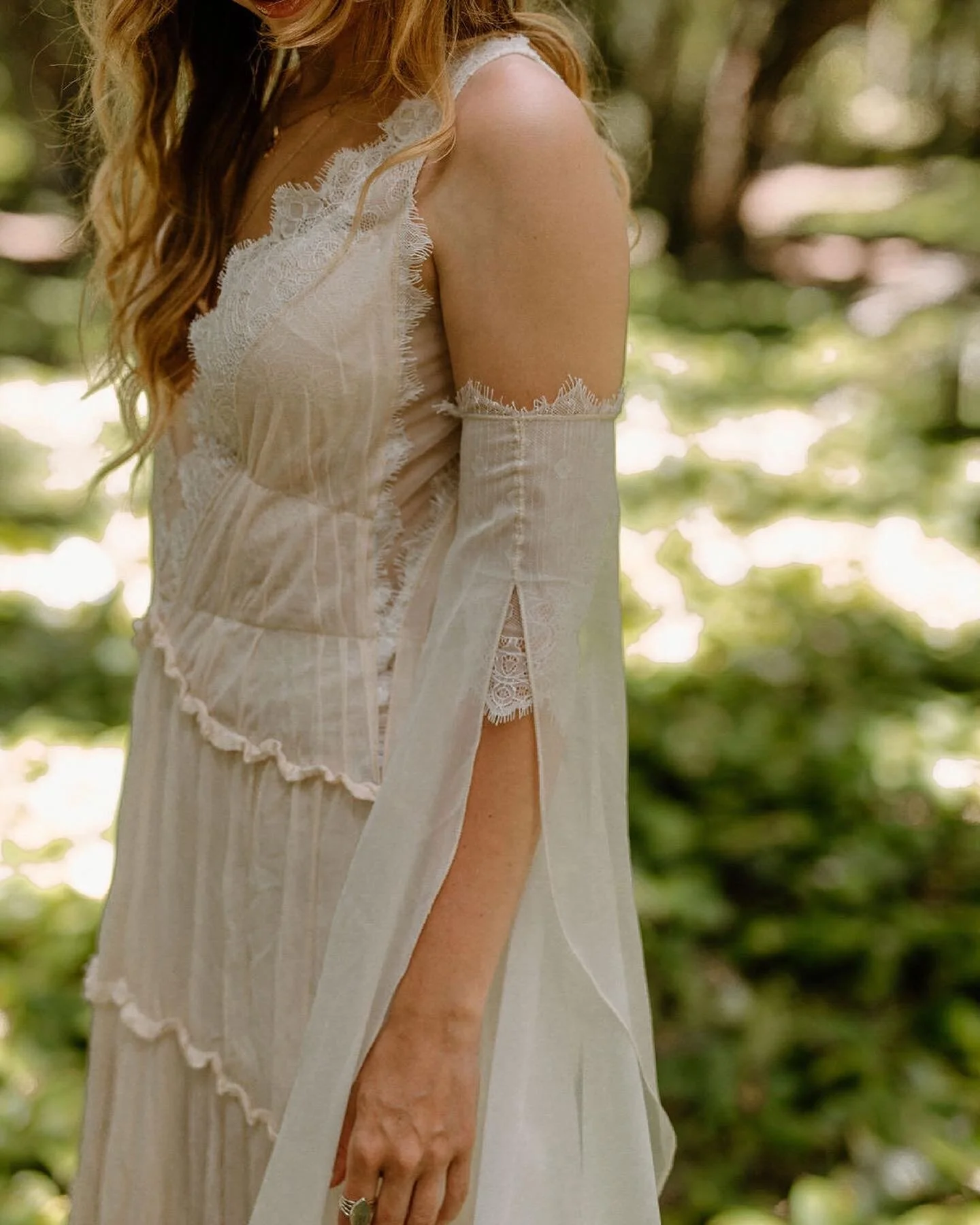 Mara wedding dress for the bohemian bride  Daci Gowns