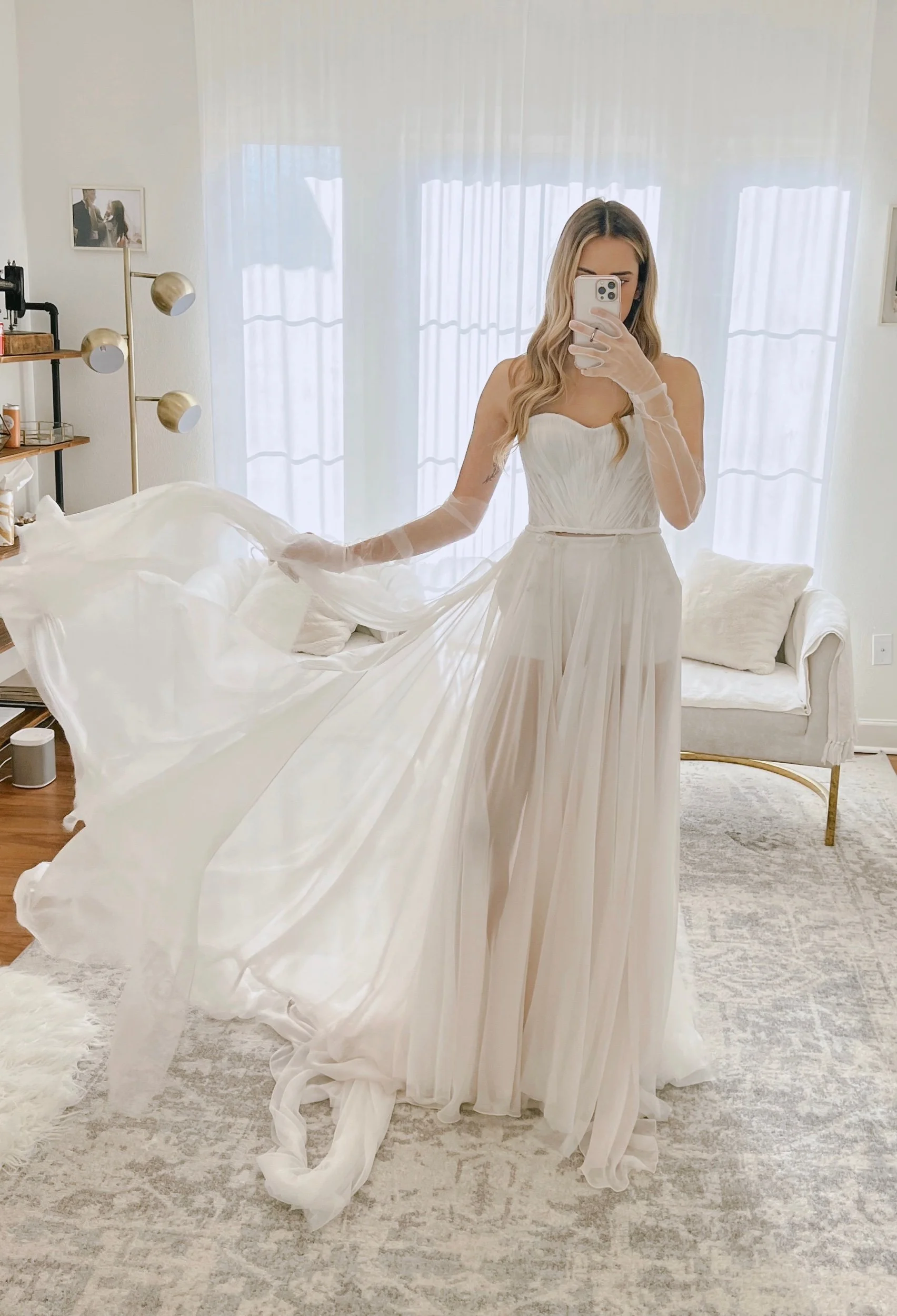 Whimsical, Fun and sexy:  olivia wedding dress