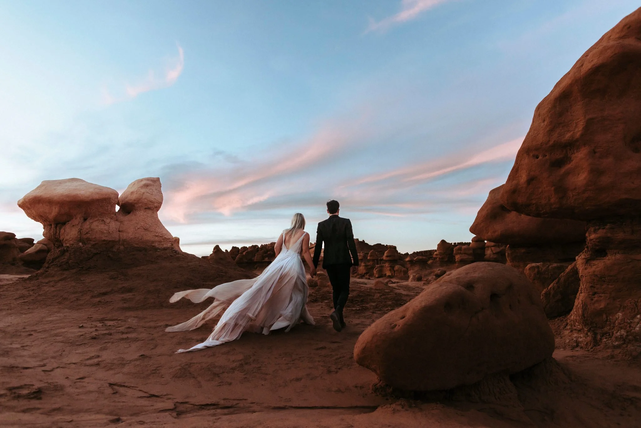 ETHEREAL + WHIMSICAL WEDDING GOWN FOR A NEW ZEALAND PHOTOGRAPHER WHO ELOPED TO UTAH - PART 2