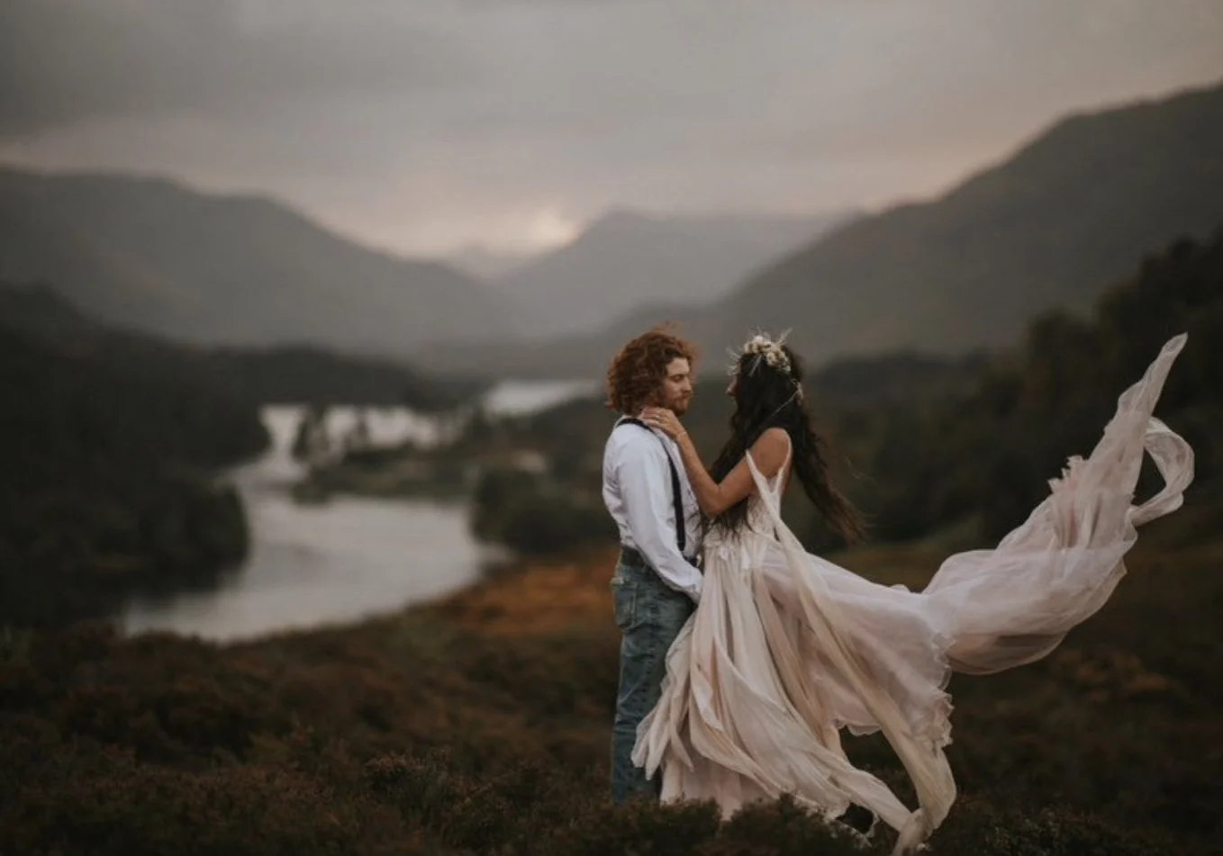 Elopement is Scotland bride Sarah  part 2