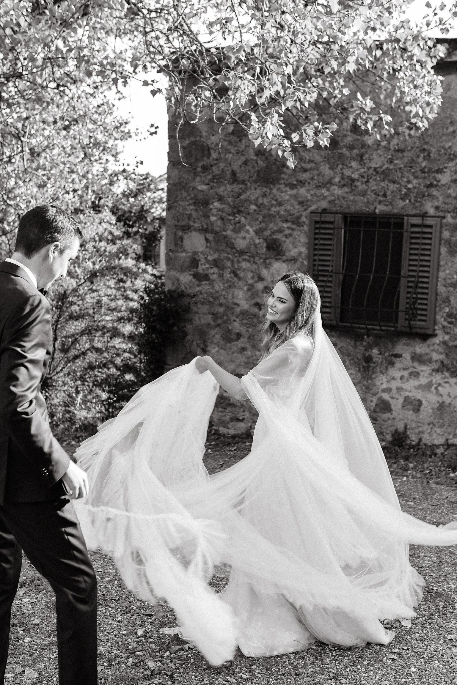 Michael and Andra’s elopement In Tuscany, Italy