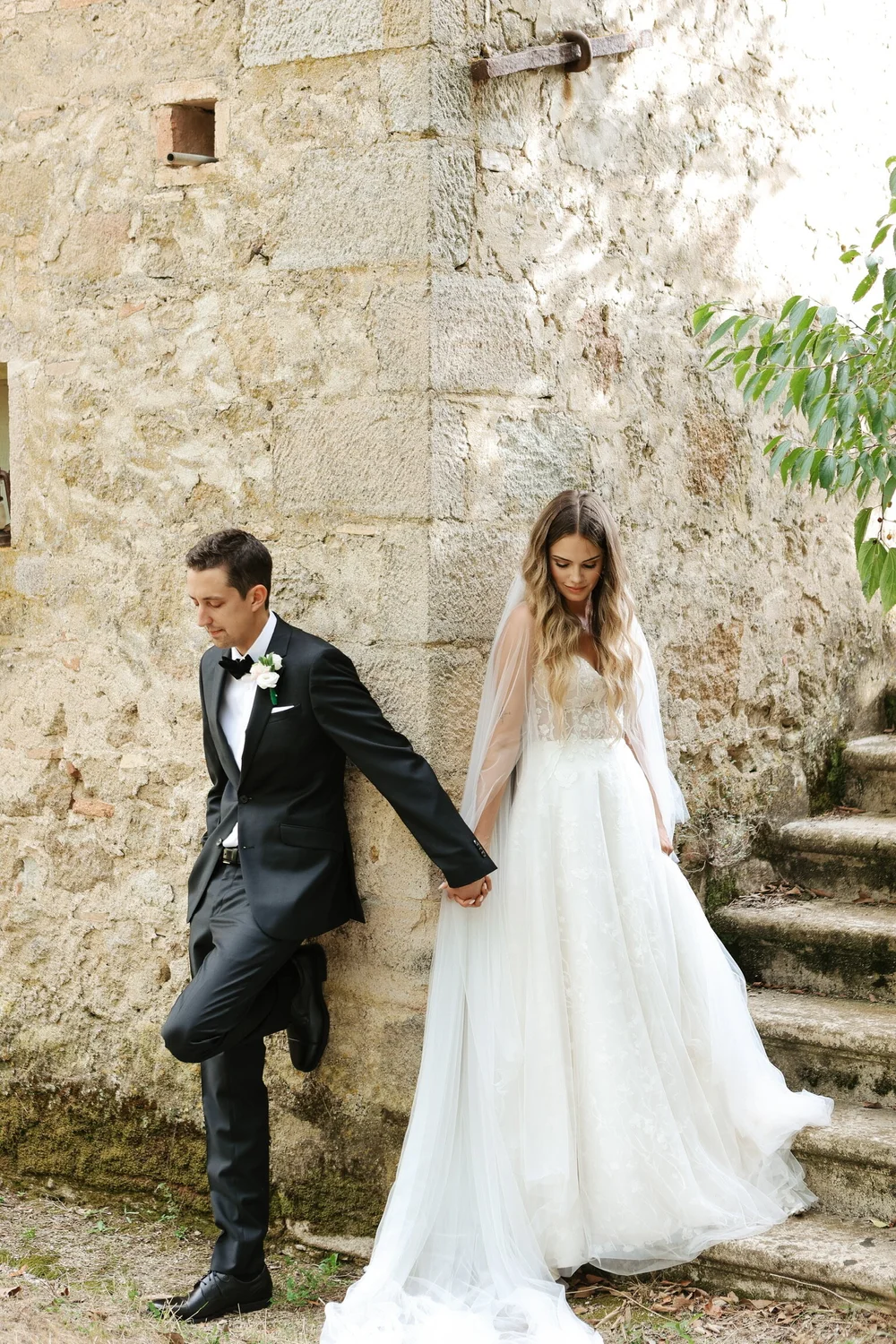 Andra the Tuscany elopement wedding dress — Daci Gowns