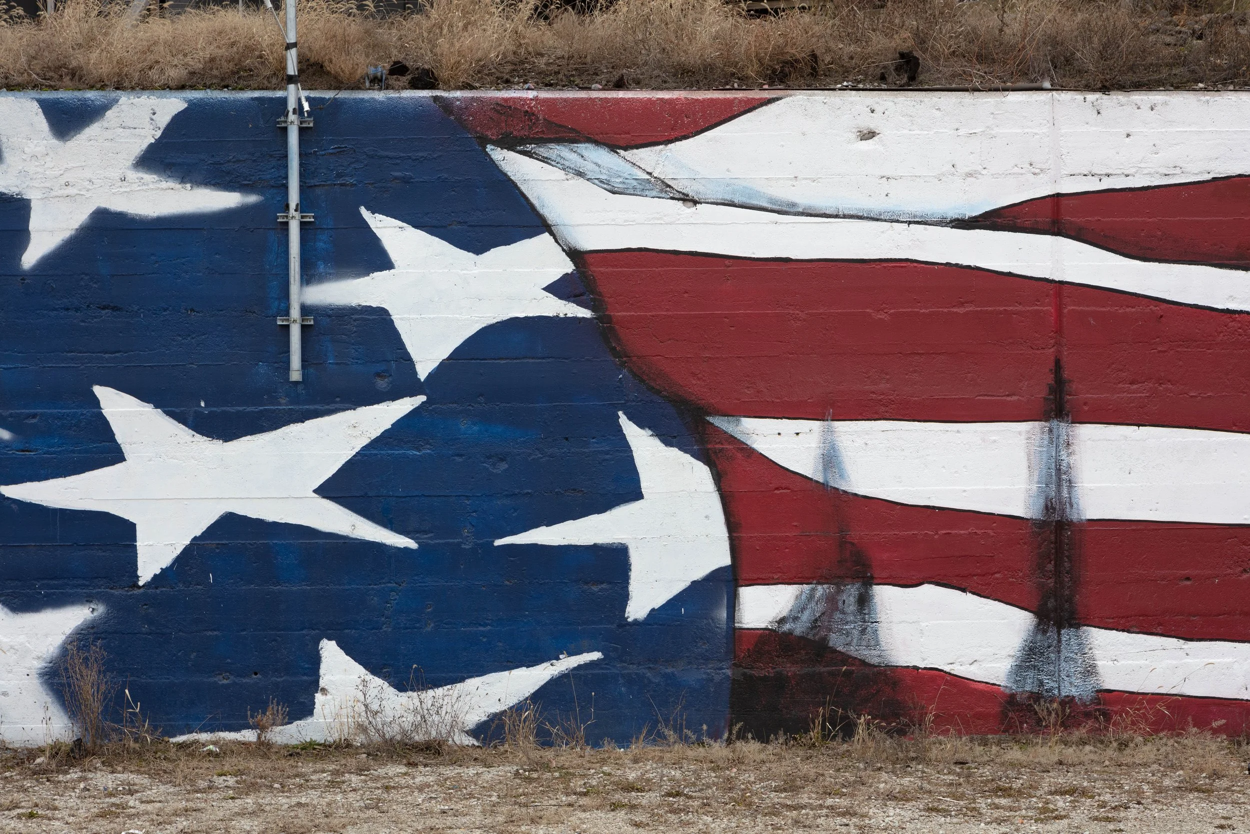 Flag Mural