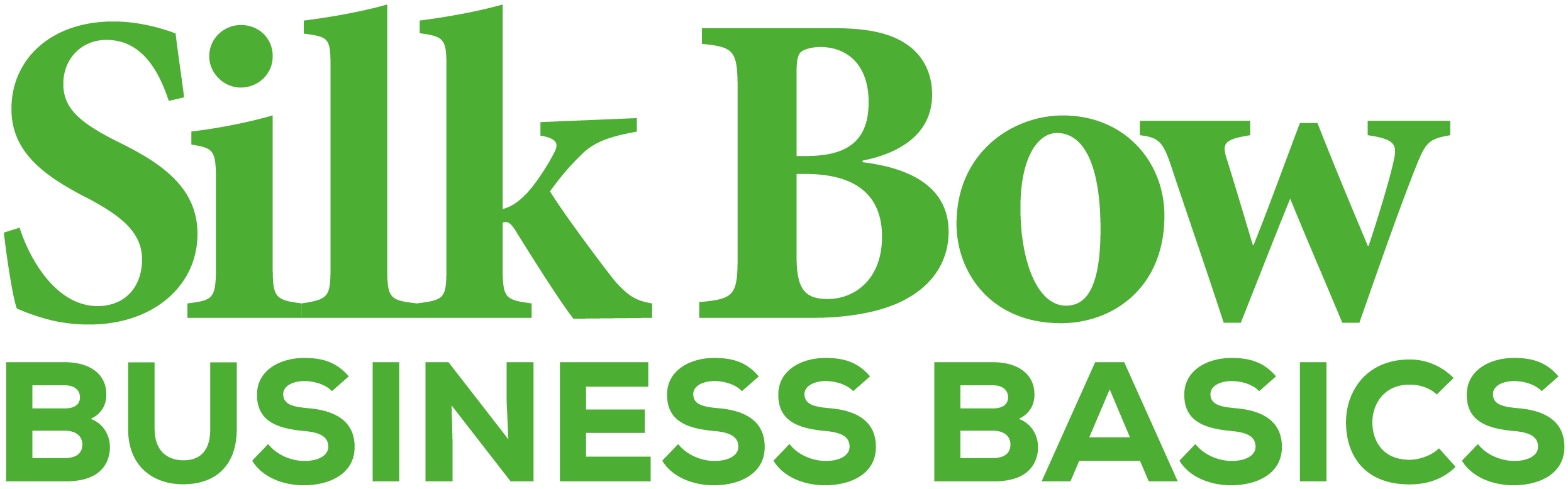 Silk Bow Business Basics logo