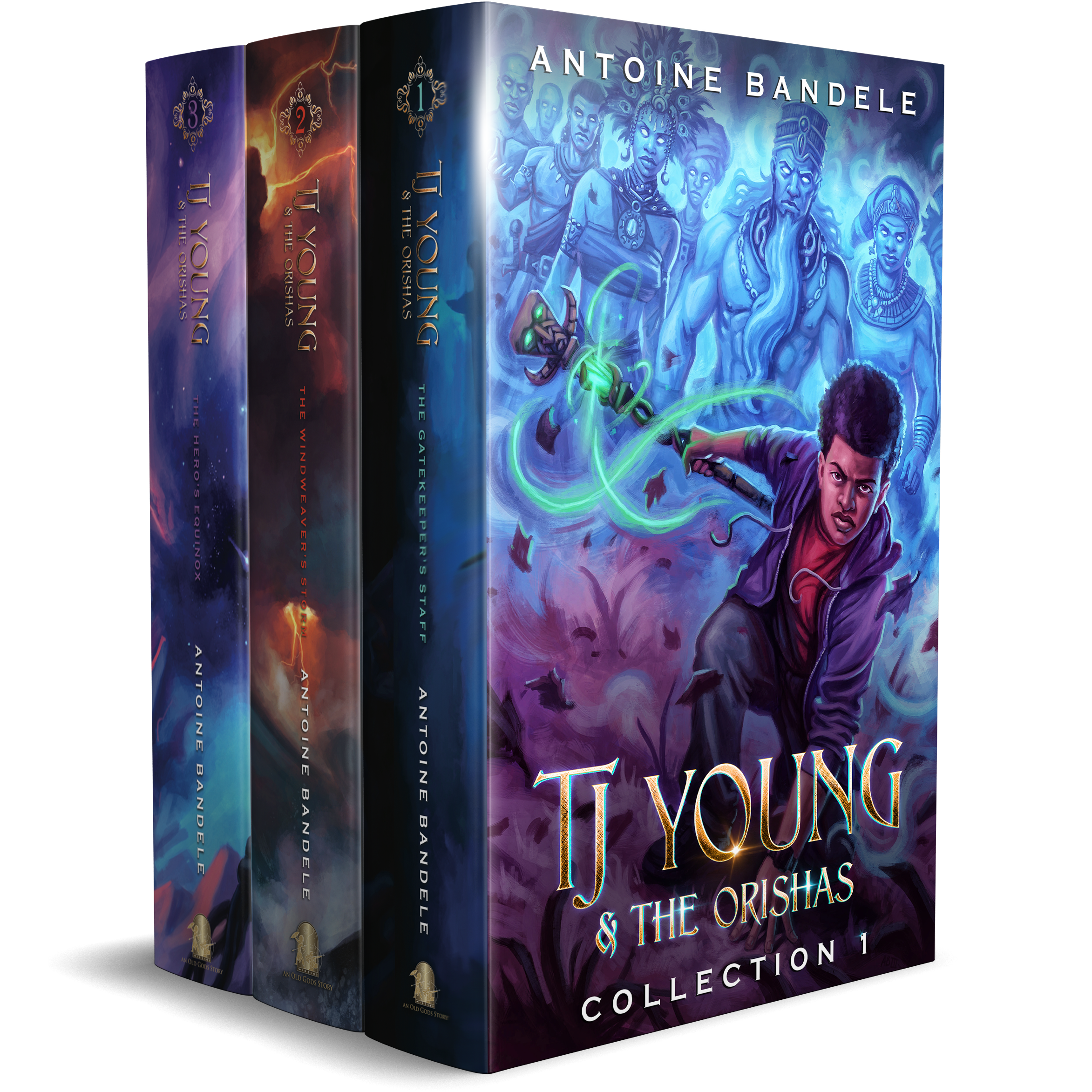 TJ Young & The Orishas - Collection 1, Books 1-3 (Signed Copy)