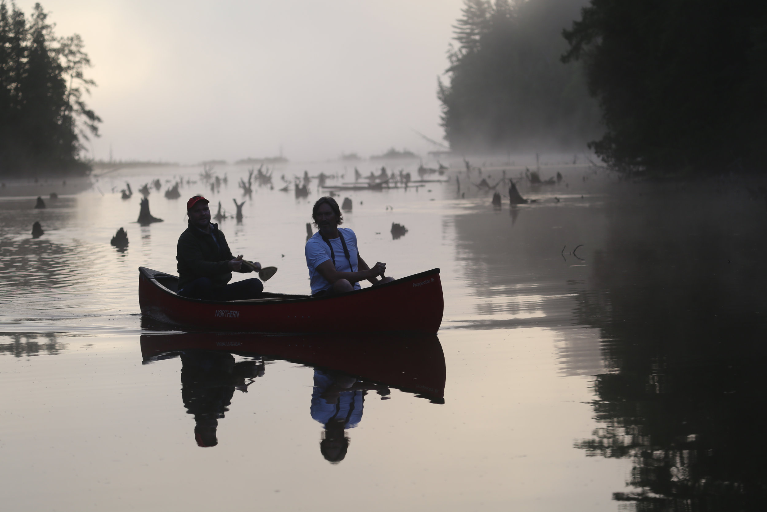 Morning Silhouettes on Contau