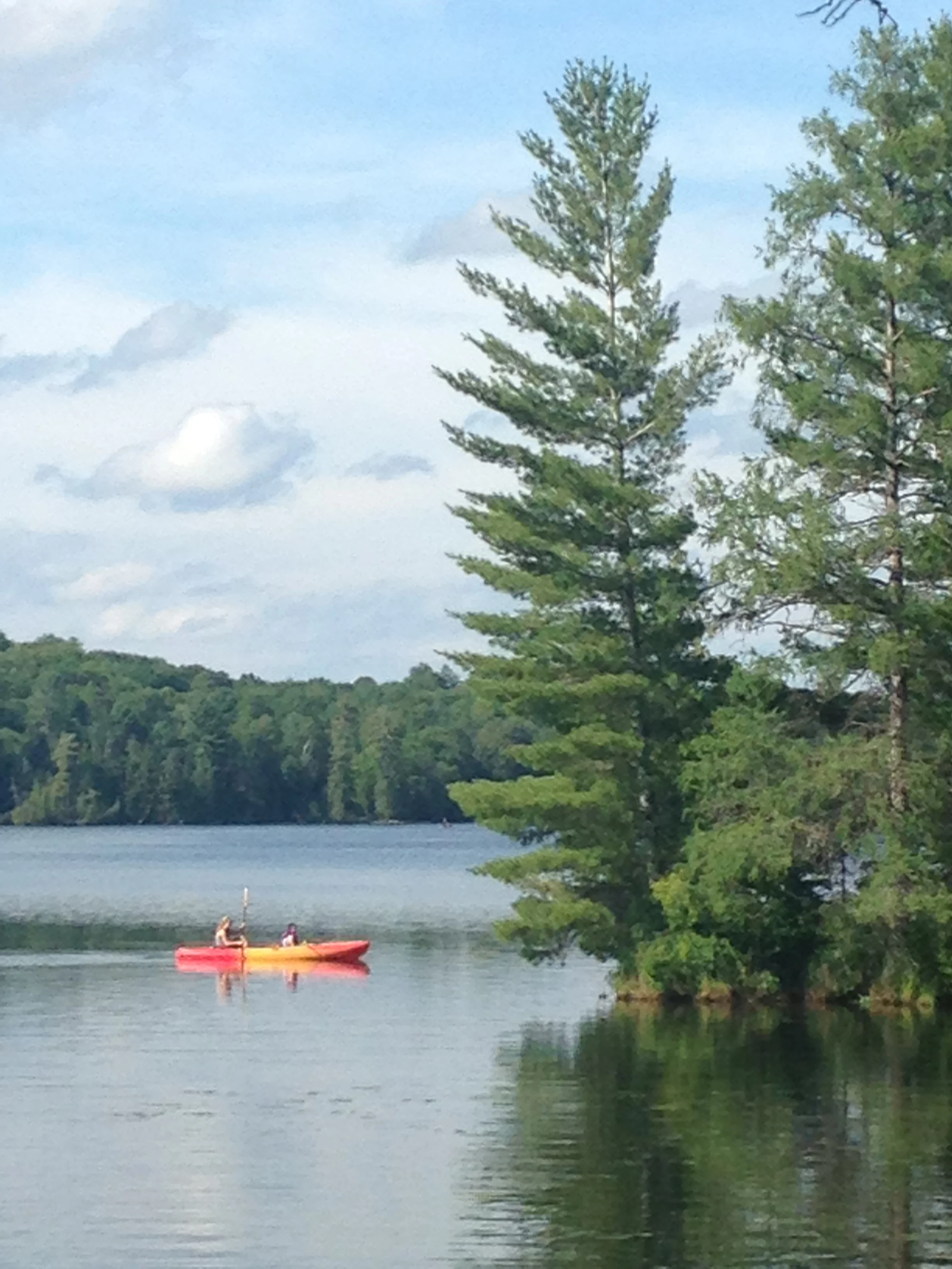 Kayaking on Contau
