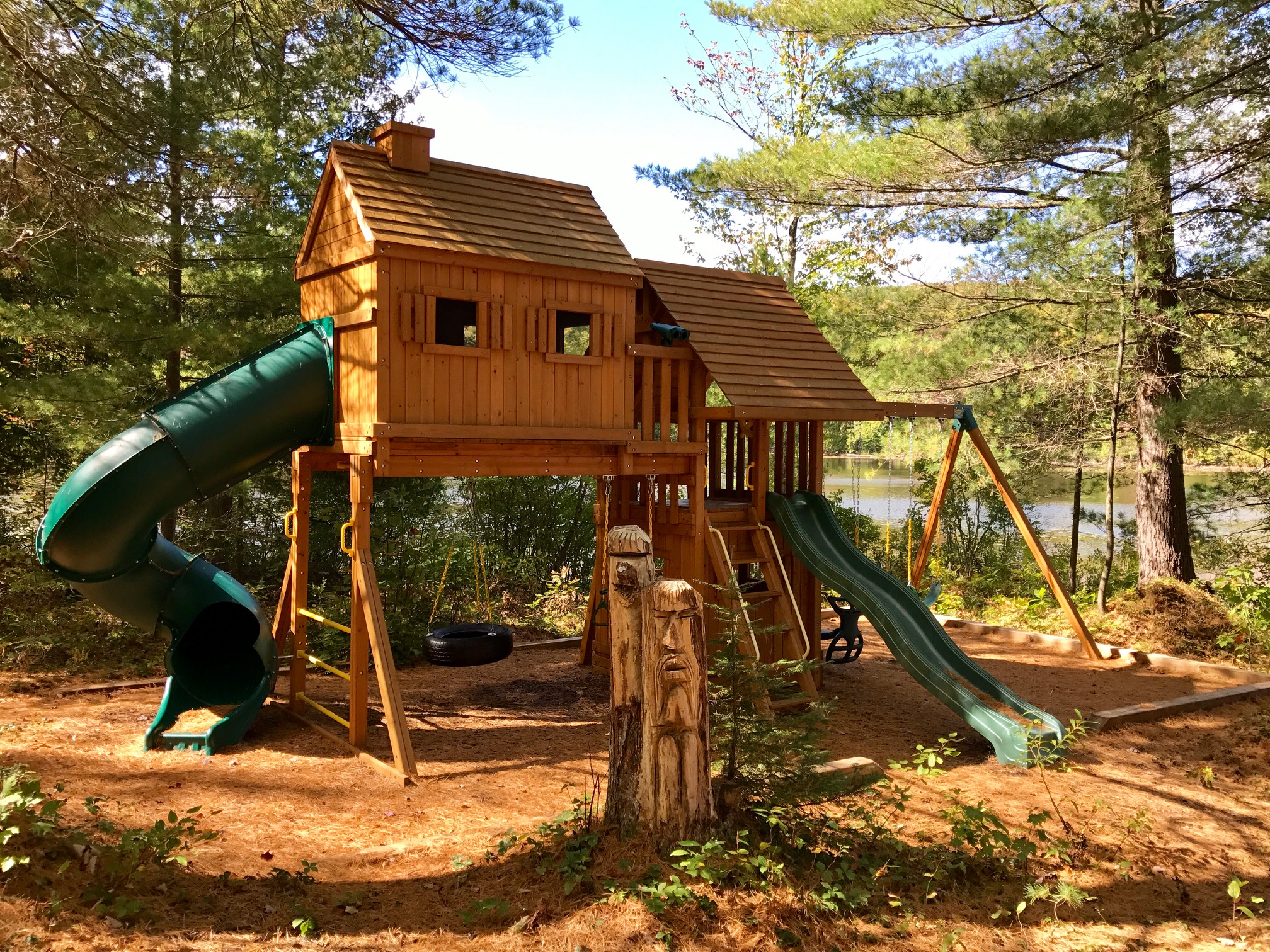 The Playhouse at The Bear Stand - a Kid's Dream Come True