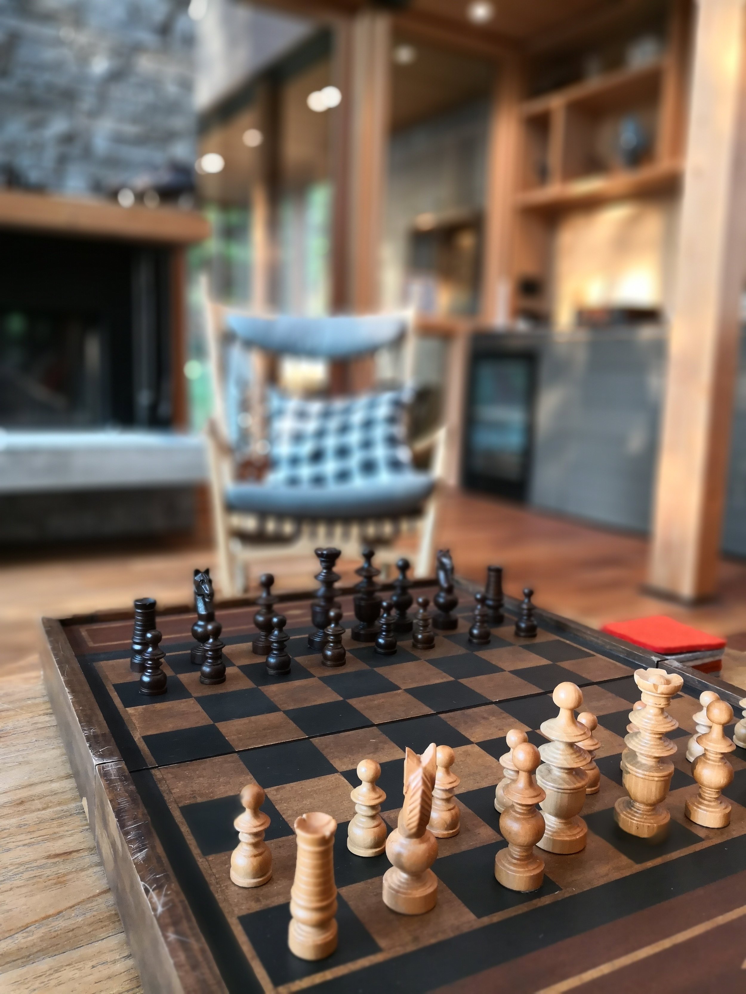 Chess in the Great Room