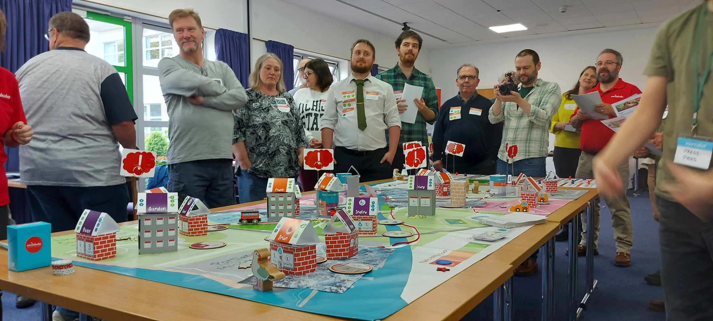 Socialudo hosts a Serious Megagame