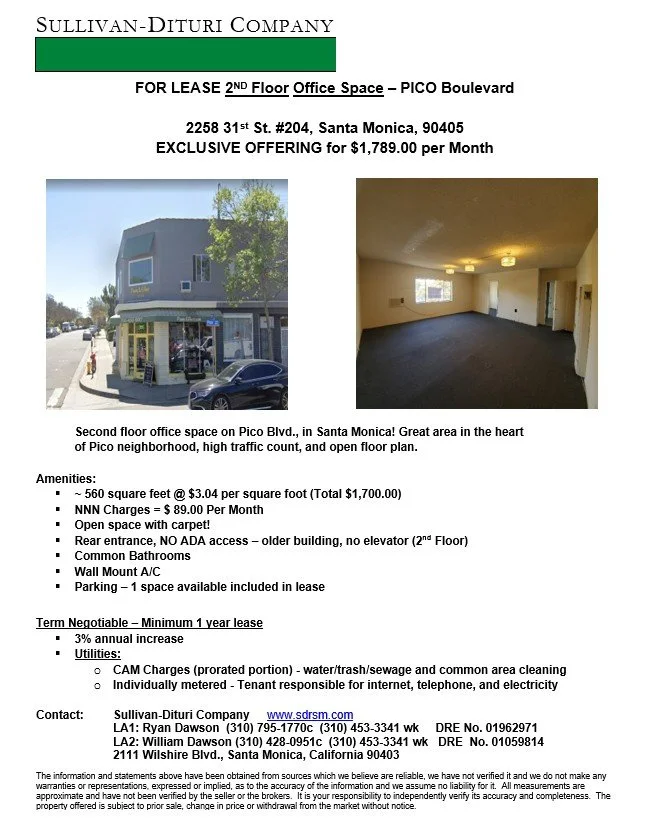 2258 31st Street, # 204, Santa Monica, CA 90405