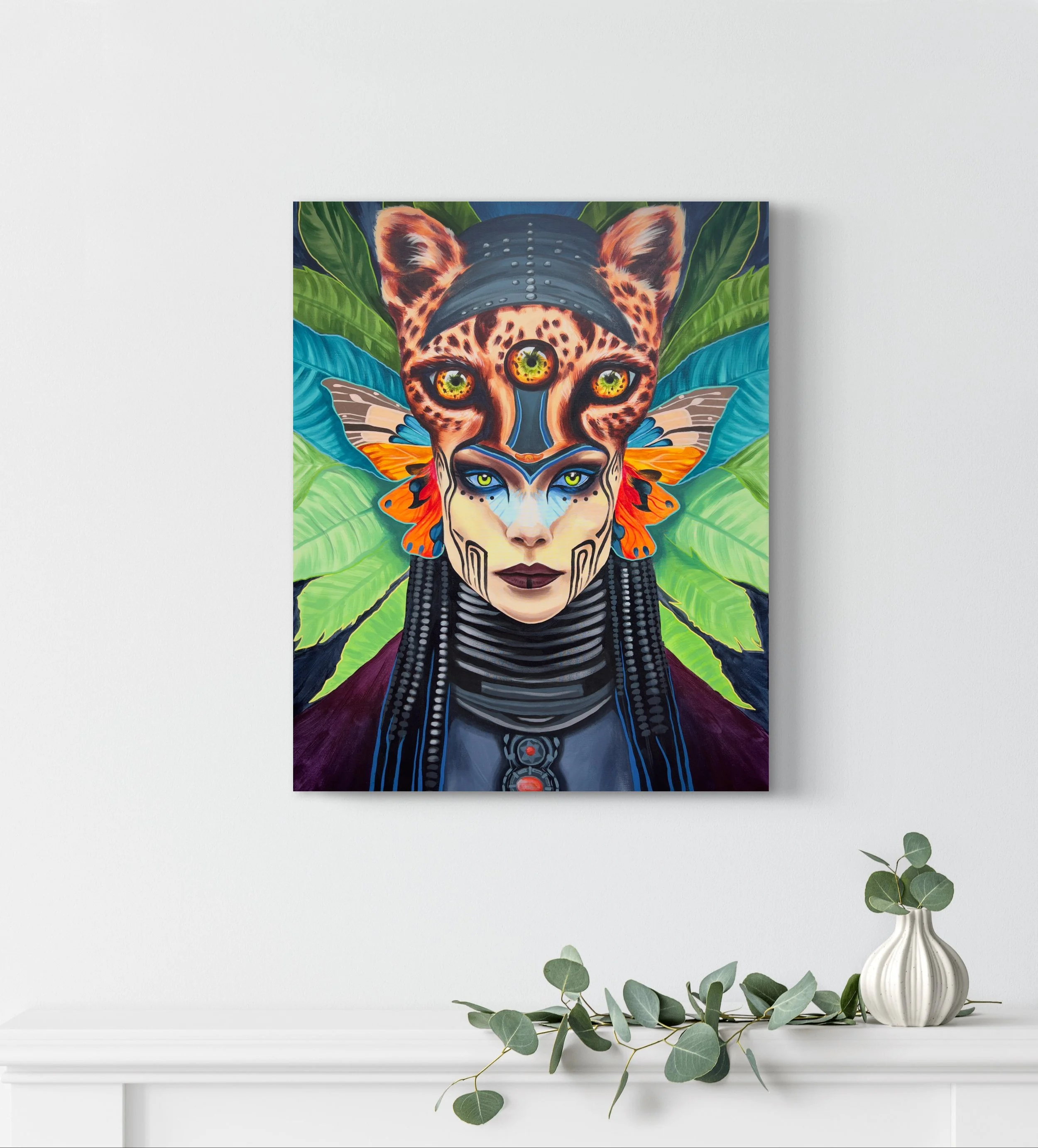 'Maetadora' Canvas Print
