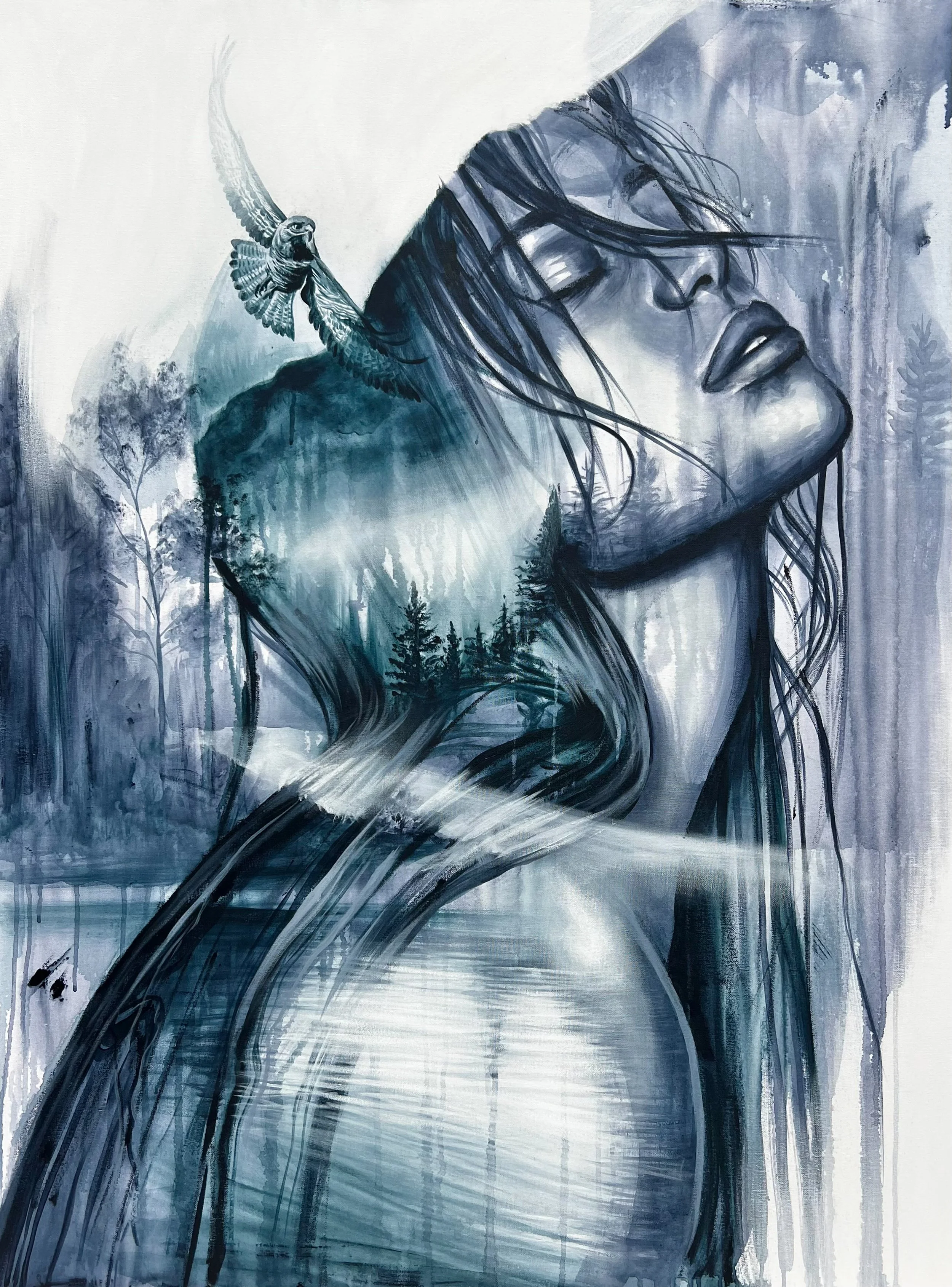 'Exhale' Fine Art Print