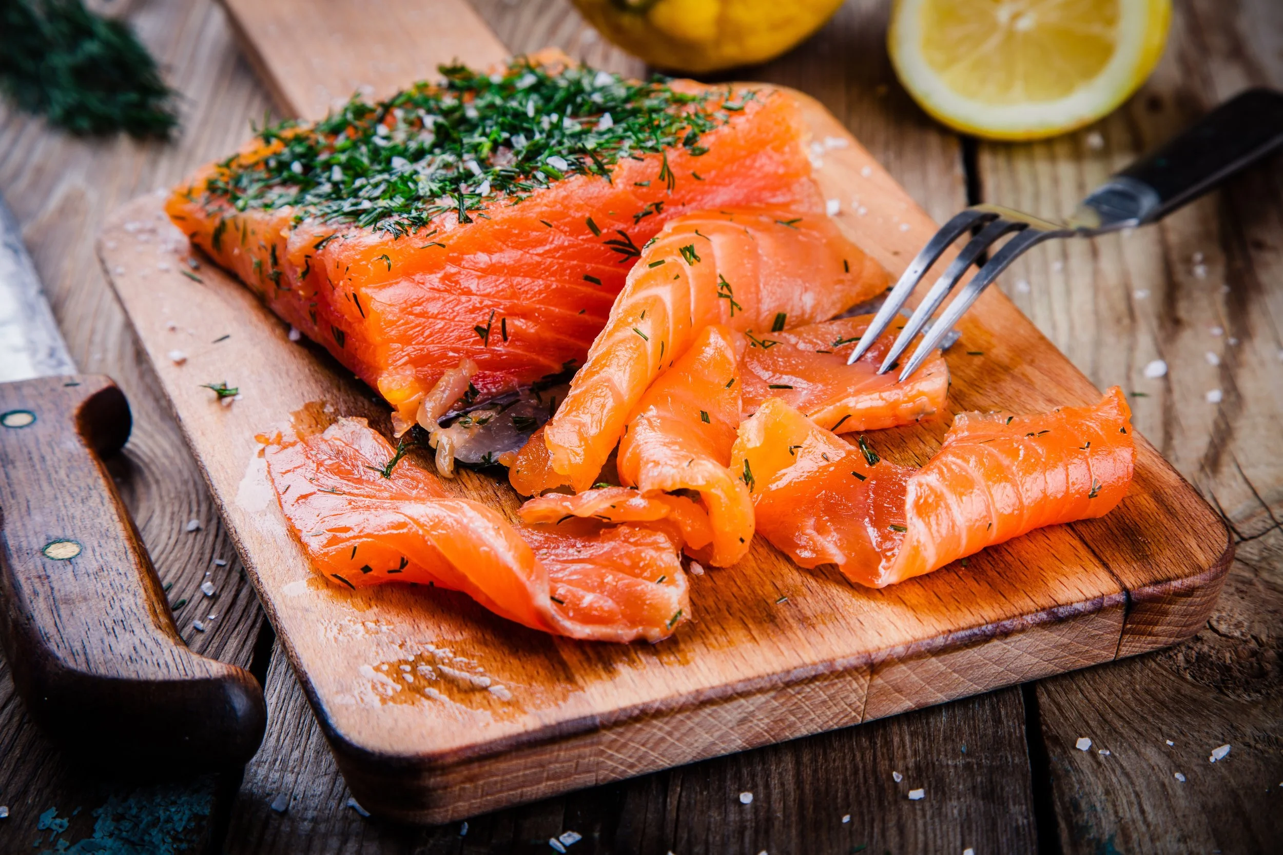 Easy Entertaining - Salmon Gravadlax