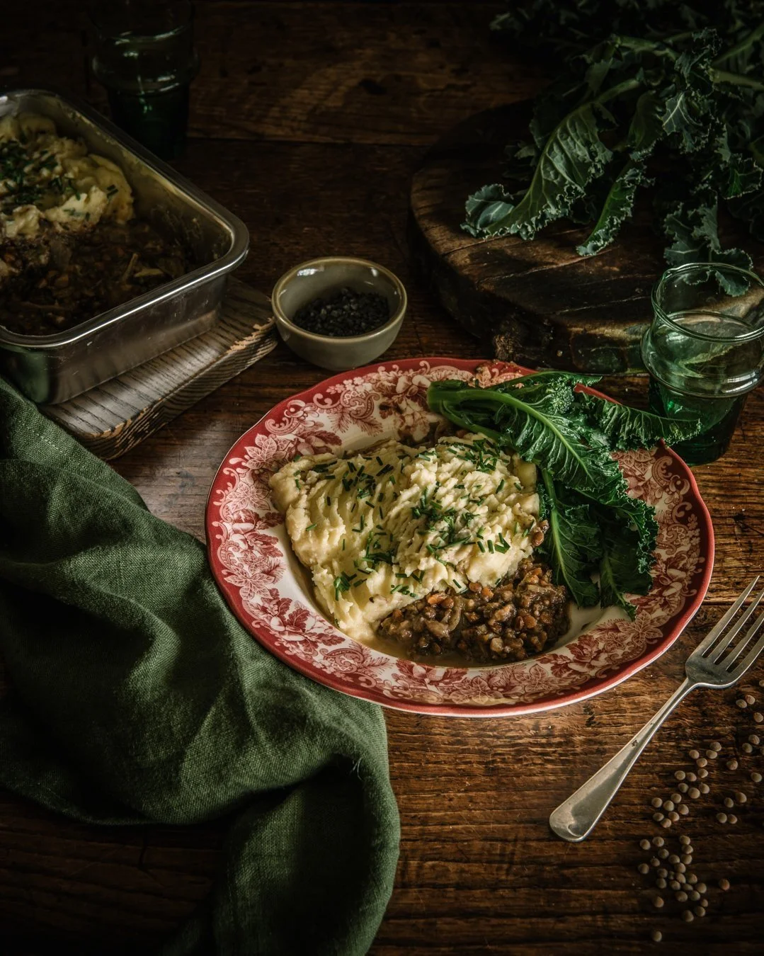 Lentil, Vegetable &amp; Mushroom Cottage Pie