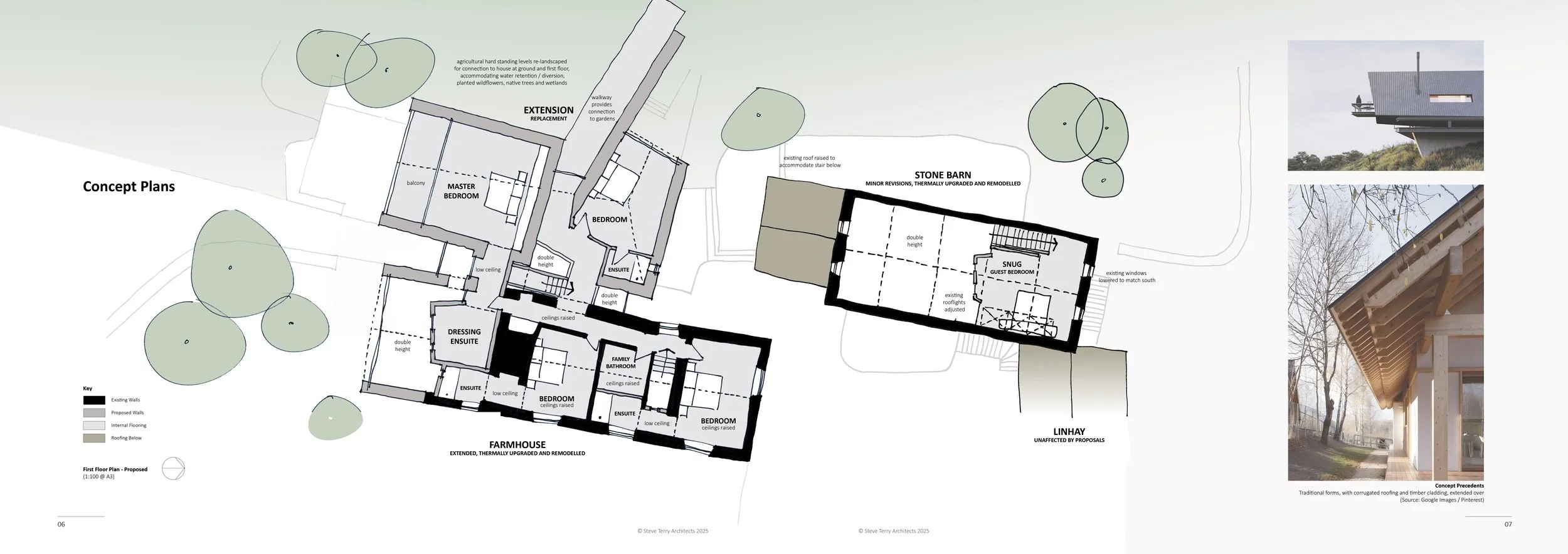 Sketch proposal - first floor