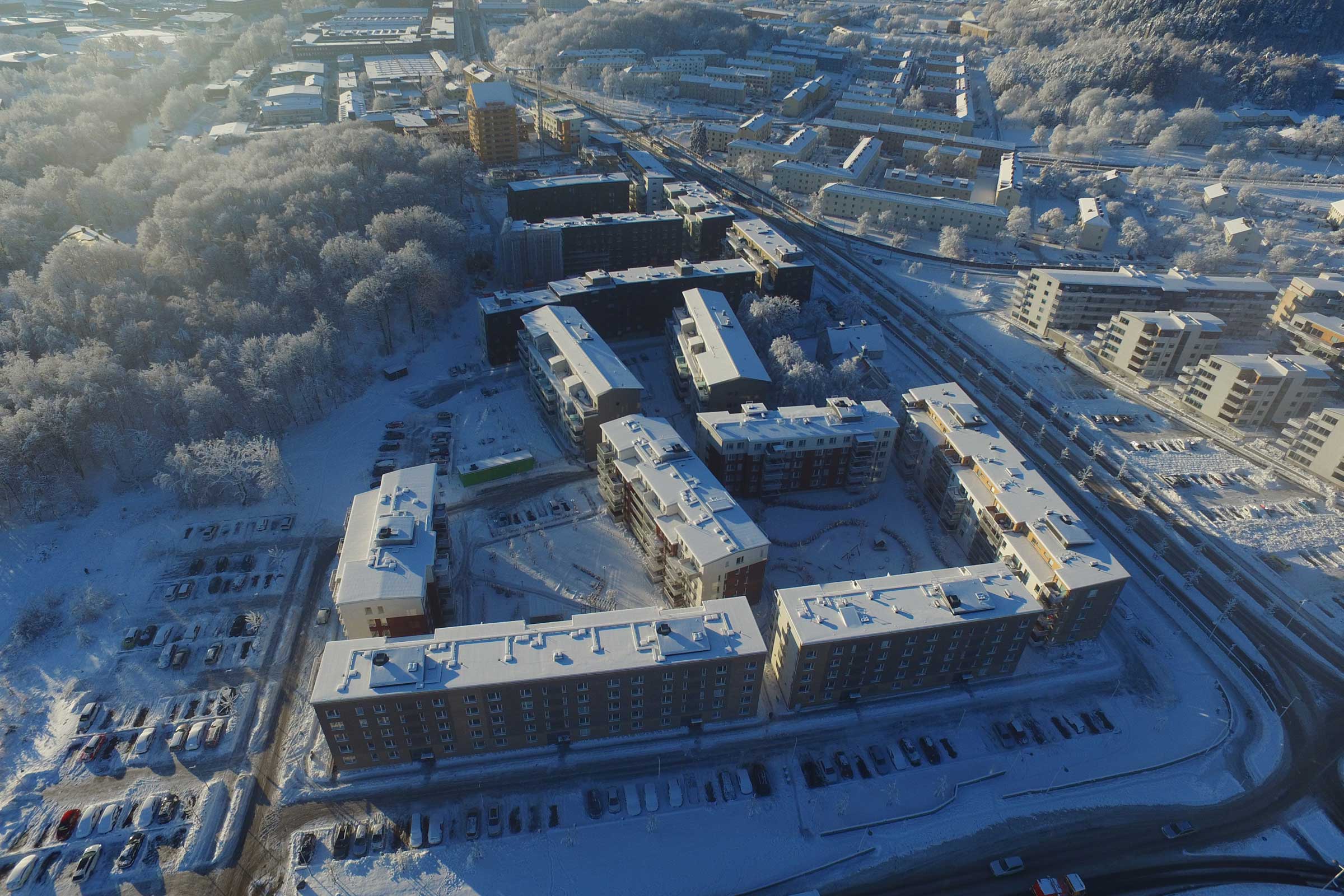 Kviberg i vinterskrud