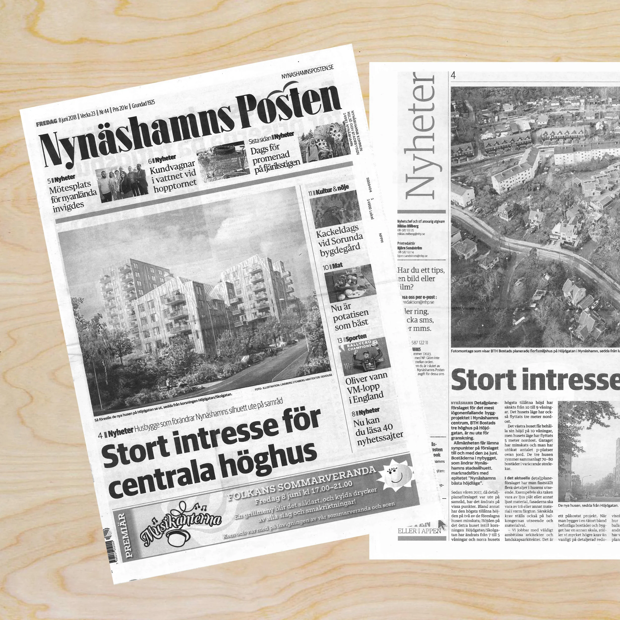  Höjdgatan på granskning