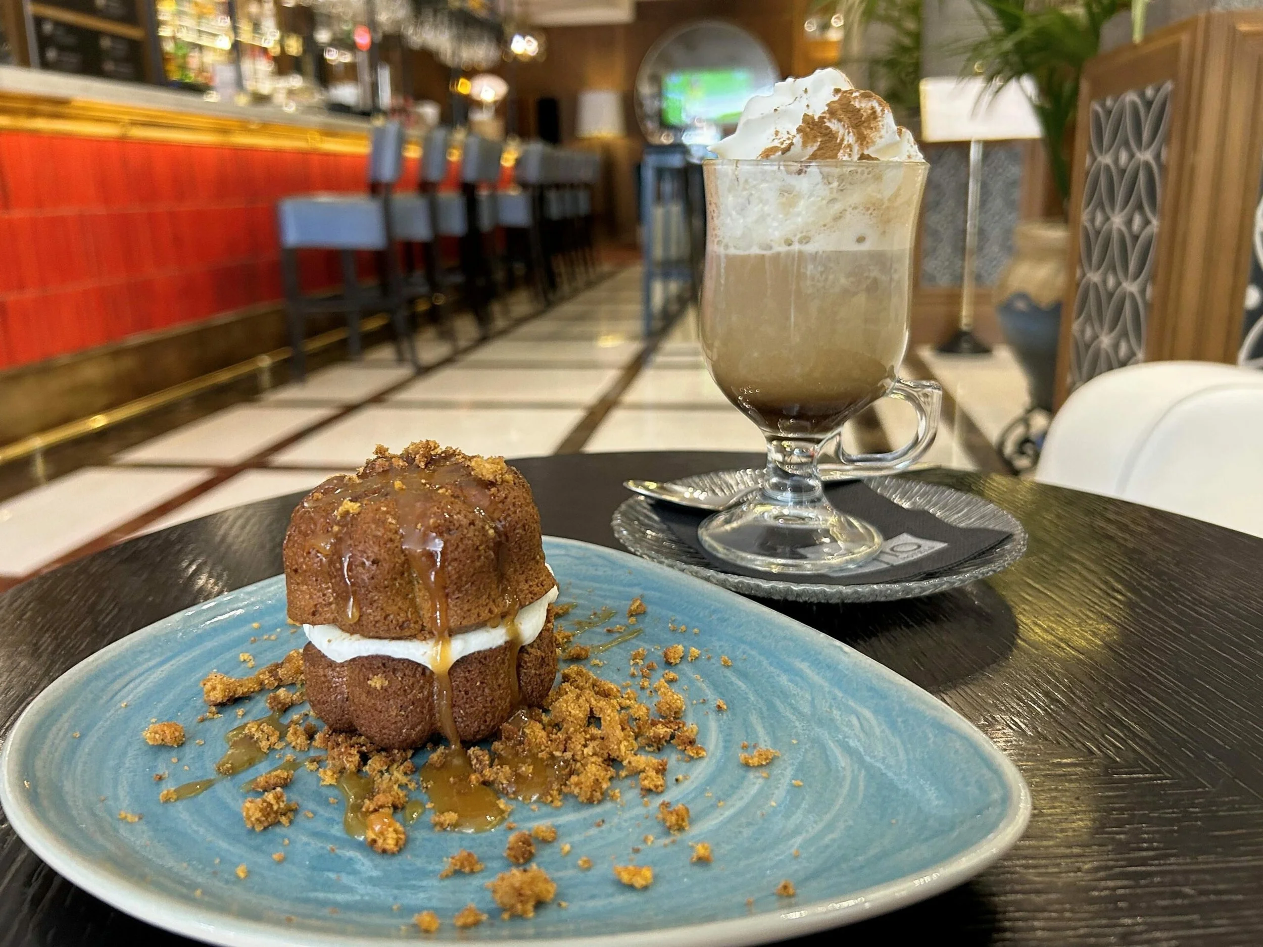 Pumpkin Spice Latte y tarta de calabaza