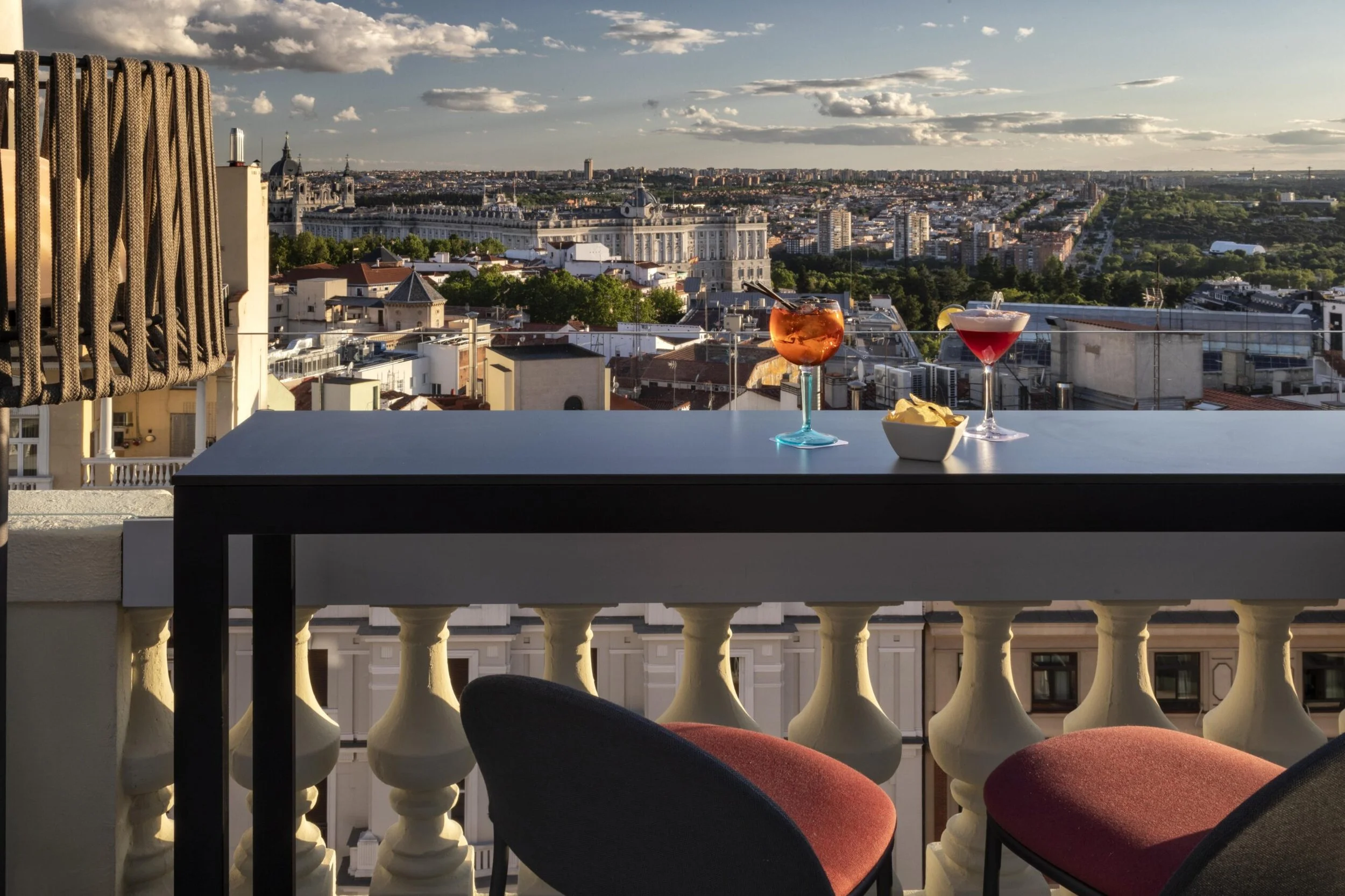 Restaurante Pulso + acceso gratuito a exclusivo Rooftop en Gran Vía