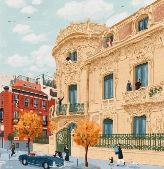 Exposición Illustrations en nuestro Lobby Art Gallery