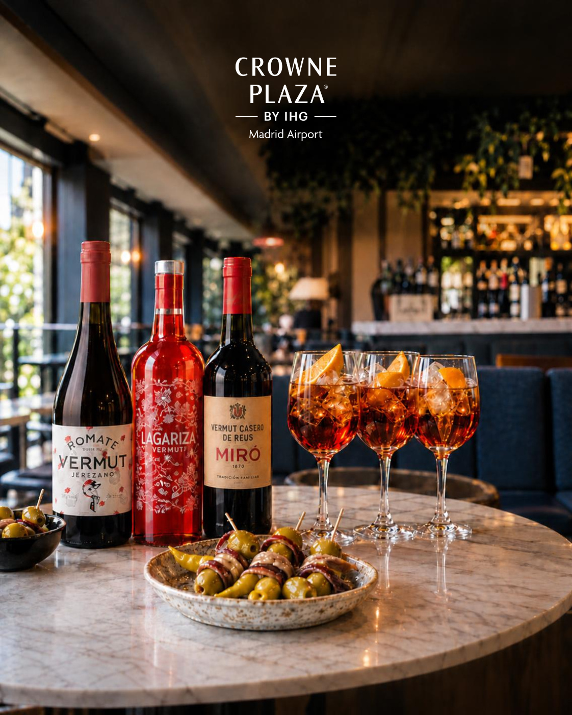Tres vermuts, una tradición y todo el sabor de Madrid