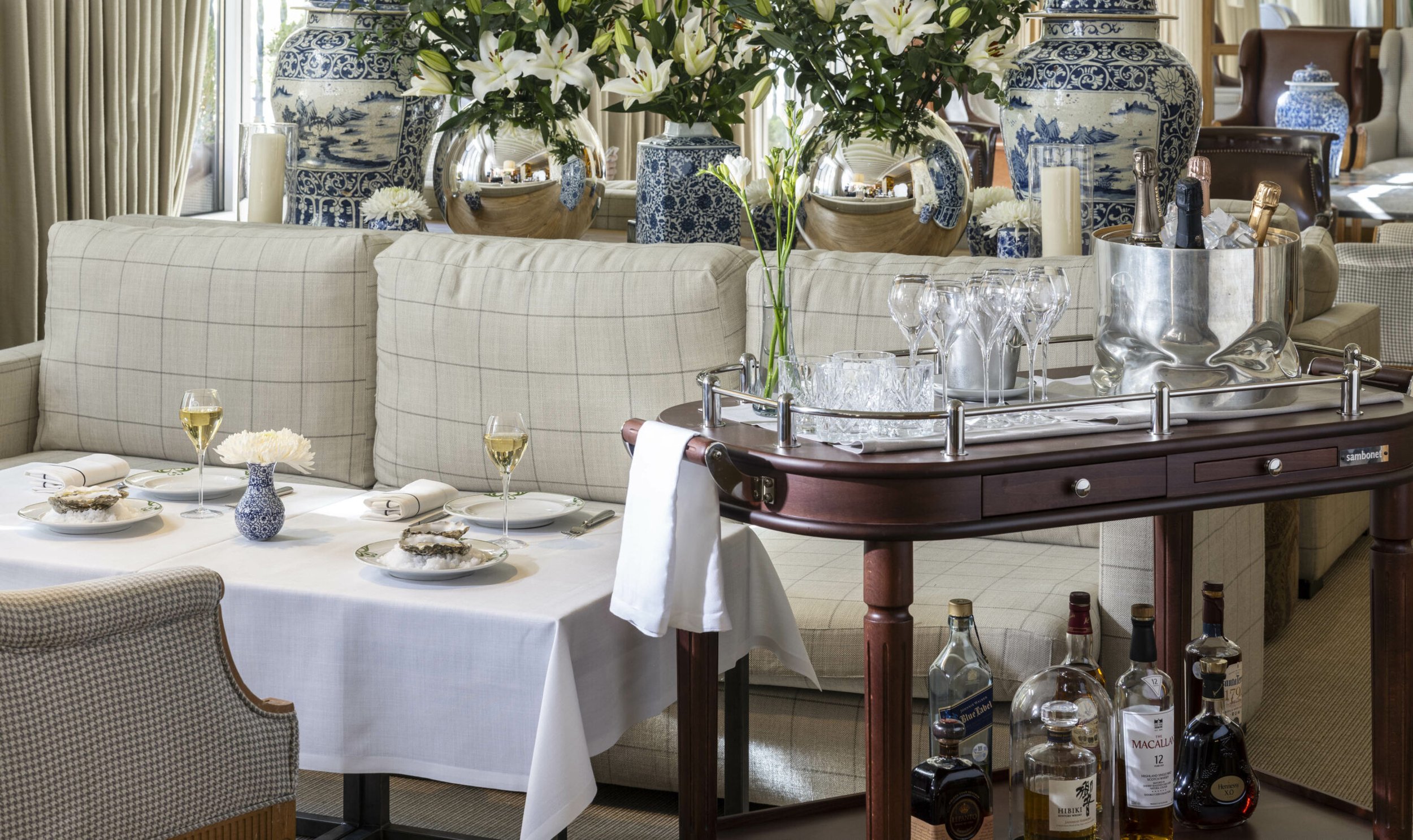 Ostras, Champagne &amp; Piano en el Lobby Bar de Urso