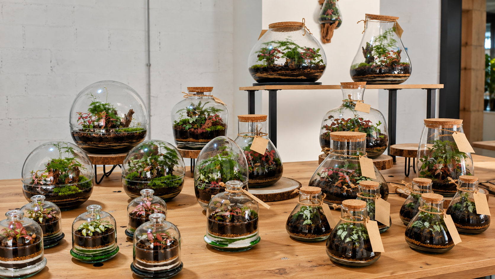 Taller de mini jardines con Green Art