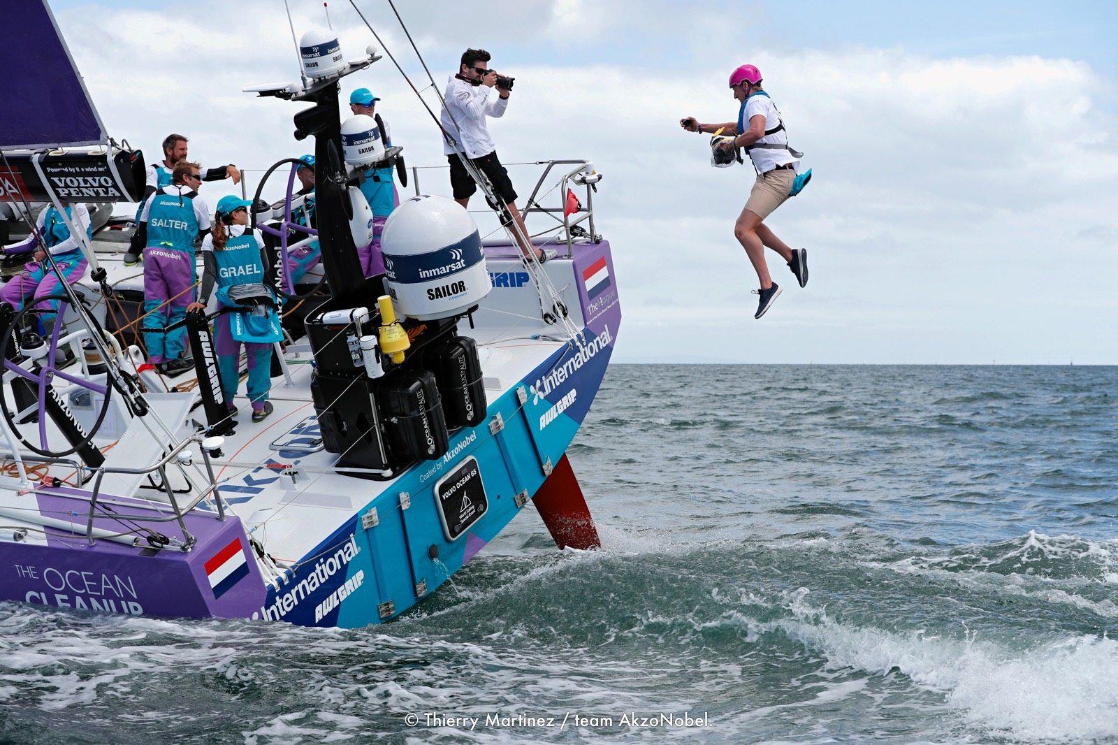 I had the opportunity to join Team AkzoNobel for the leg start of the Volvo Ocean Race with their next stop being Hong Kong. The Volvo Ocean race is an around the world sailing race that covers 45,000 nautical miles. Melbourne was the 4th