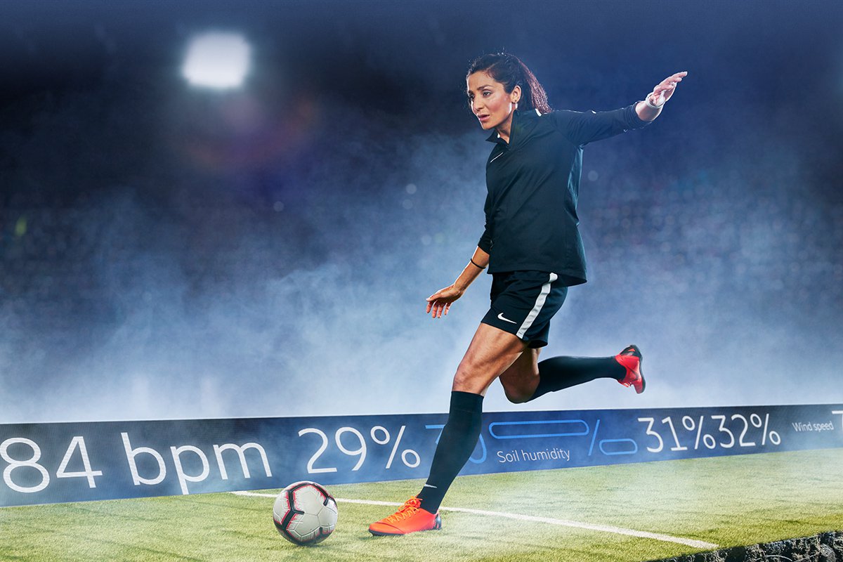 Pro footballer / PSG striker, Nadia Nadim
