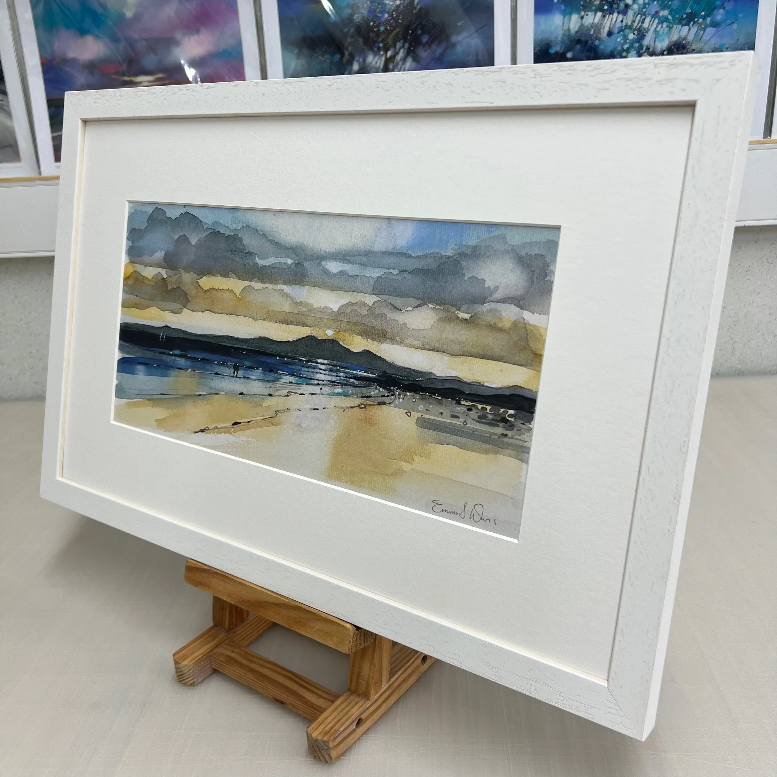 Sunset and Arran Seamill Emma S Davis Artist 8.jpg