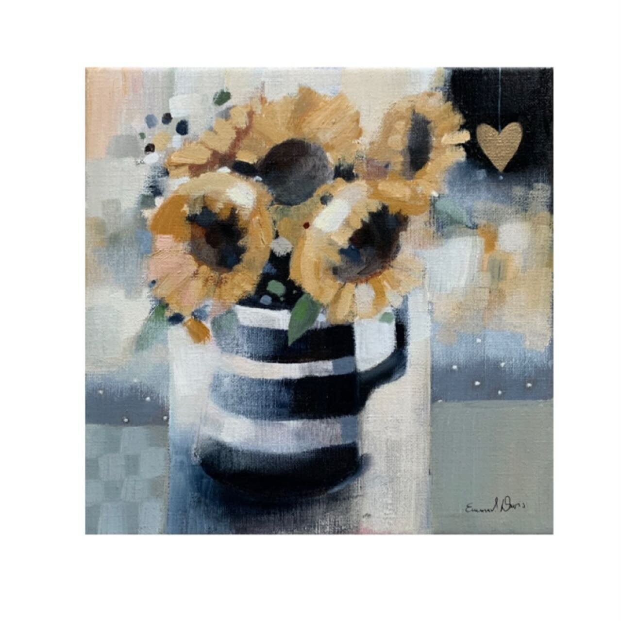 &lsquo;Keep Your Face To Your The Sunshine&rsquo; 
12&rdquo; oil on linen
www.emmasdavisartist.co.uk
.
.
.
#emmasdavis #emmadavisart #emmadavisartist #scottishart #sunflower #sunflowerart #oilpainting #painting #art #wallart #artforinteriors #origina