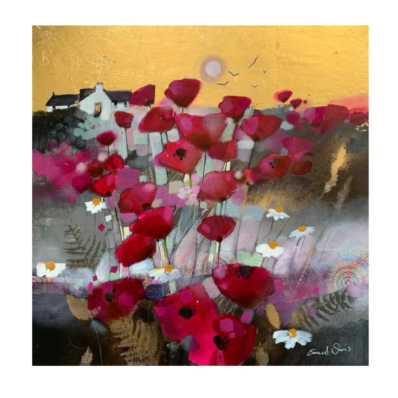 &lsquo;In the Field of Forever&rsquo; 
15&rdquo; x 15&rdquo; 
Framed size approximately 23&rdquo; x 23&rdquo; 
www.emmasdavisartist.co.uk
.
.
.
#emmasdavisartist #emmadavis #scottishart #poppypainting #poppies #contemporyart #art #wallart