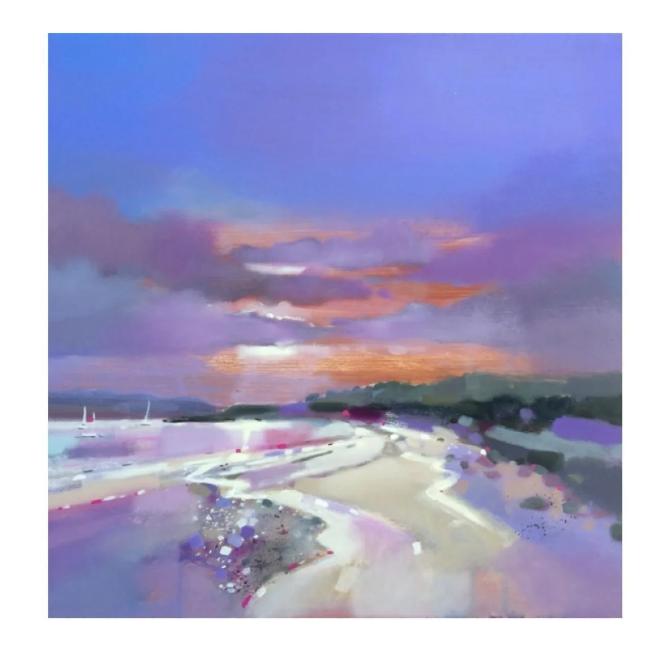 A little pop of colour to brighten up this &lsquo;Blue Monday&rsquo; - apparently today is the most depressing day of the year! 
Lighter nights and blue skies are near. 
www.emmasdavisartist.co.uk
.
.
.
#emmasdavisartist #emmadavisart #scottishart #i