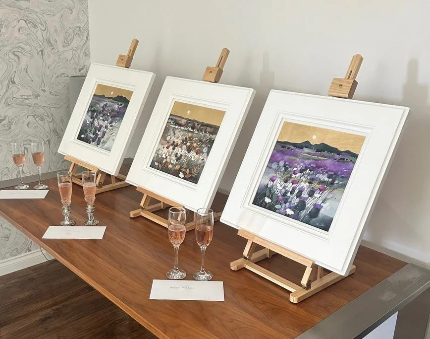 A secret commission that can now be shared. Was honoured to be asked to do this for a lovely family. 

Three paintings. Three stories. One connection.

This commissioned collection, titled Spirit of Us, was created for a family celebrating special mo