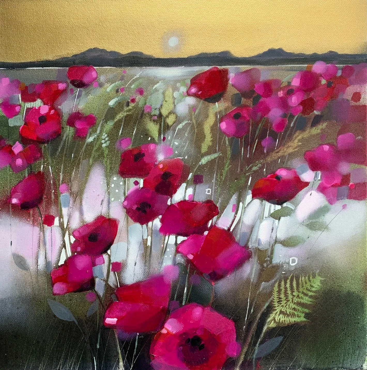 Skye Art Original Oil Painting 'Moonlight and Memories, Isle of Skye' by Emma S Davis Artist