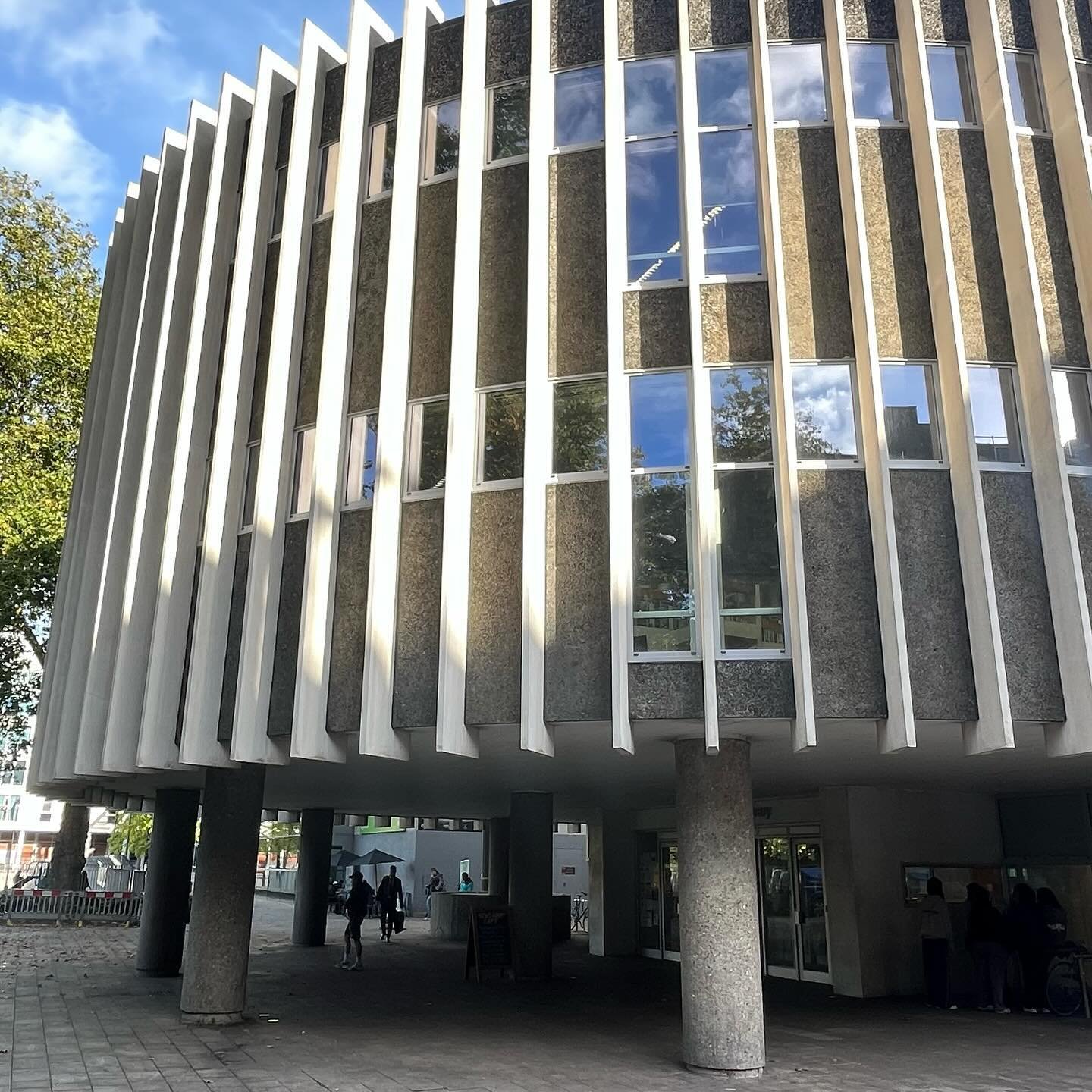 This elegant 1960s building, designed by Sir Basil Spence, happens to be my local library. As a teenager, I often sat in the calm of its light-filled mezzanine, revising for my A-levels. Today I worked here again, for the first time in over 30 years 
