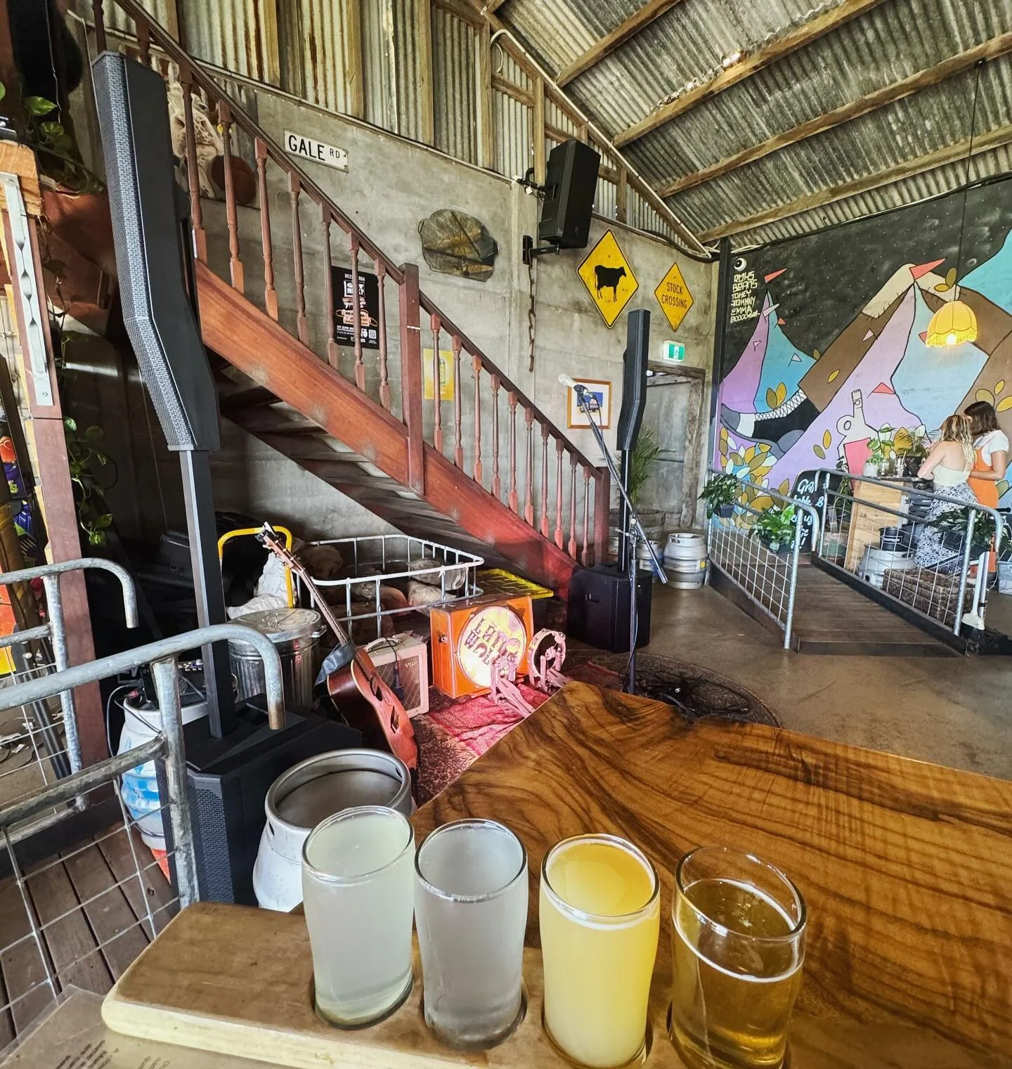 Great vibe at the Farm today! @beerfarm  playing 2-5.