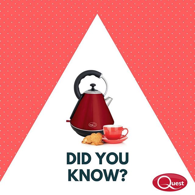 Green tea is loaded with antioxidants and nutrients that improve brain function, fat loss, lower risk of cancer and many other incredible benefits. https://buff.ly/2xzJeQA⠀
#wednesdaywisdom #questappliances #healthy #lifestyle #instahealth #healthychoices #active #tips #fit #instagood #greentea