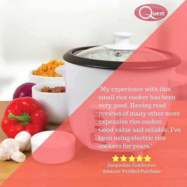 Happy to read the feedback from Jacqueline on Amazon! #Happycustomer #reviews #questappliances #instagood #healthychoices #thankfulthursday