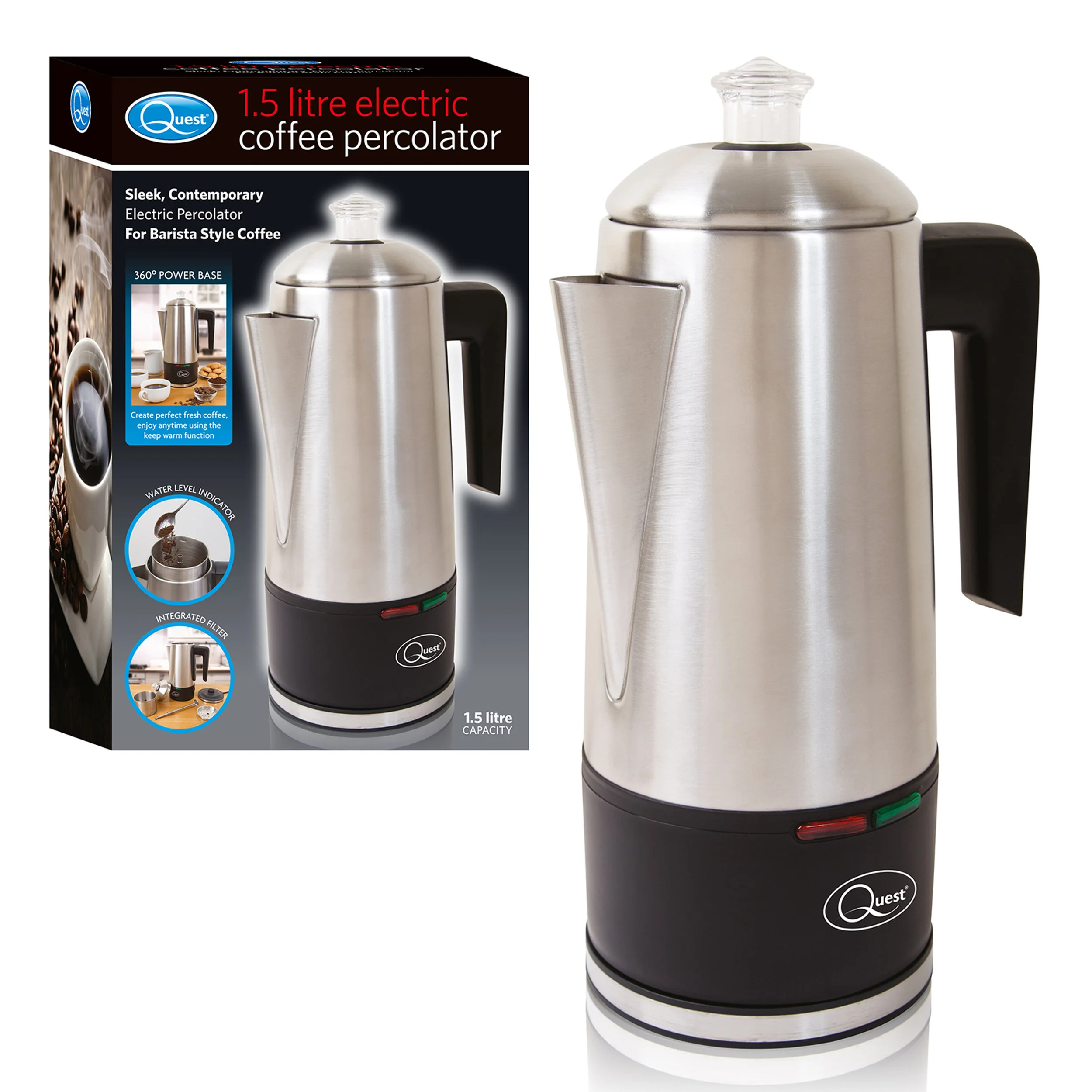 Electric Coffee Percolator — Quest Home