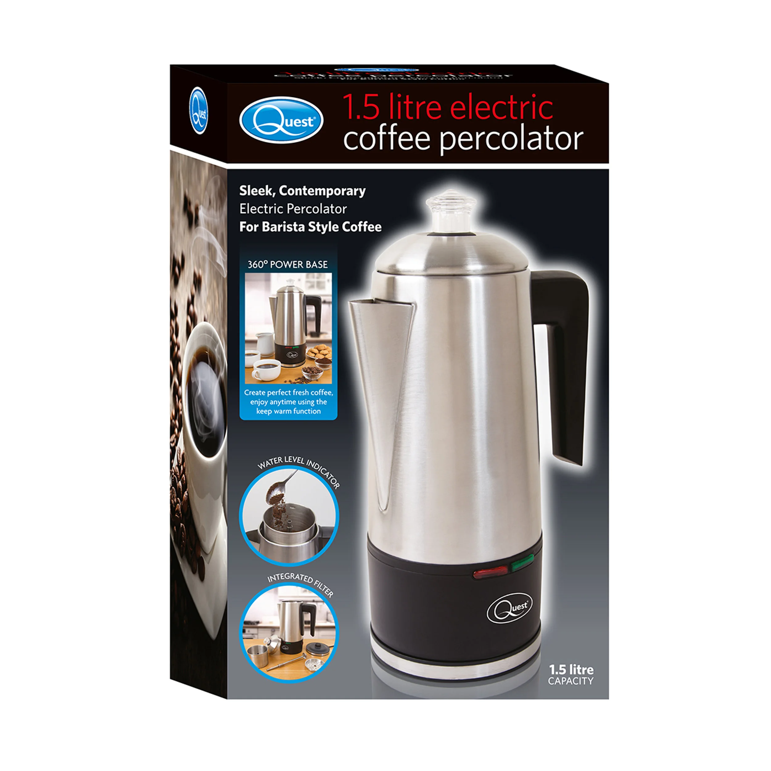 Electric Coffee Percolator — Quest Home