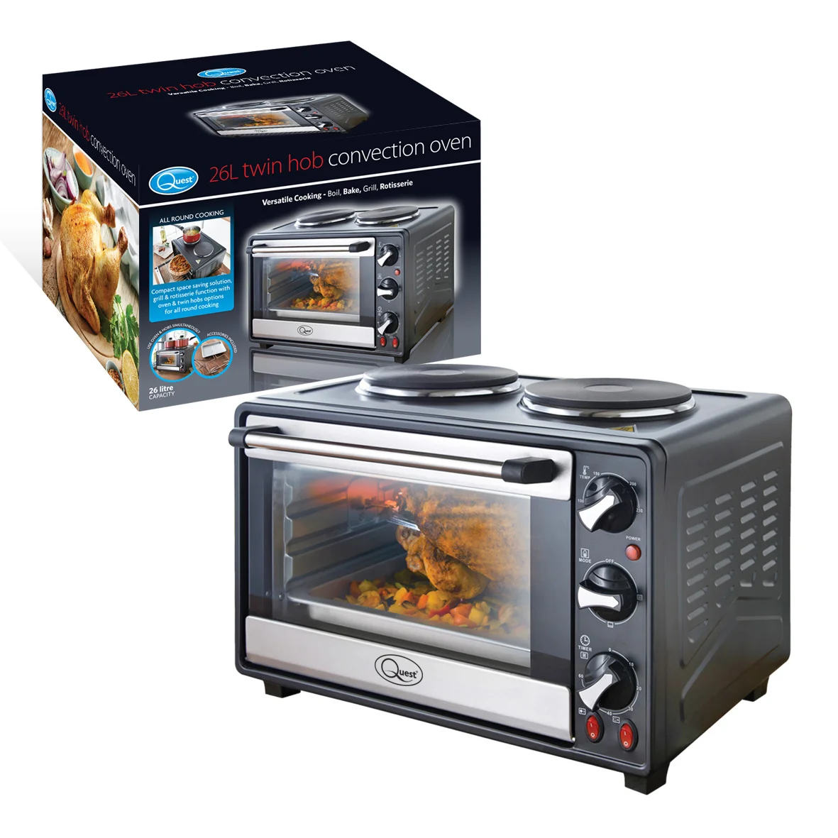 mini oven grill and hob