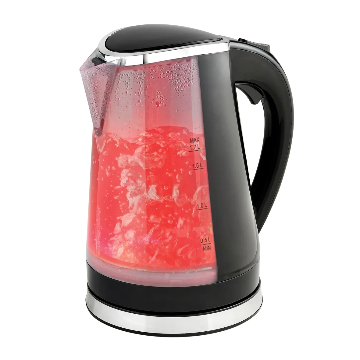 Dual LED Illuminated Kettle — Quest Home Quest 35929 Cordless Dual LED