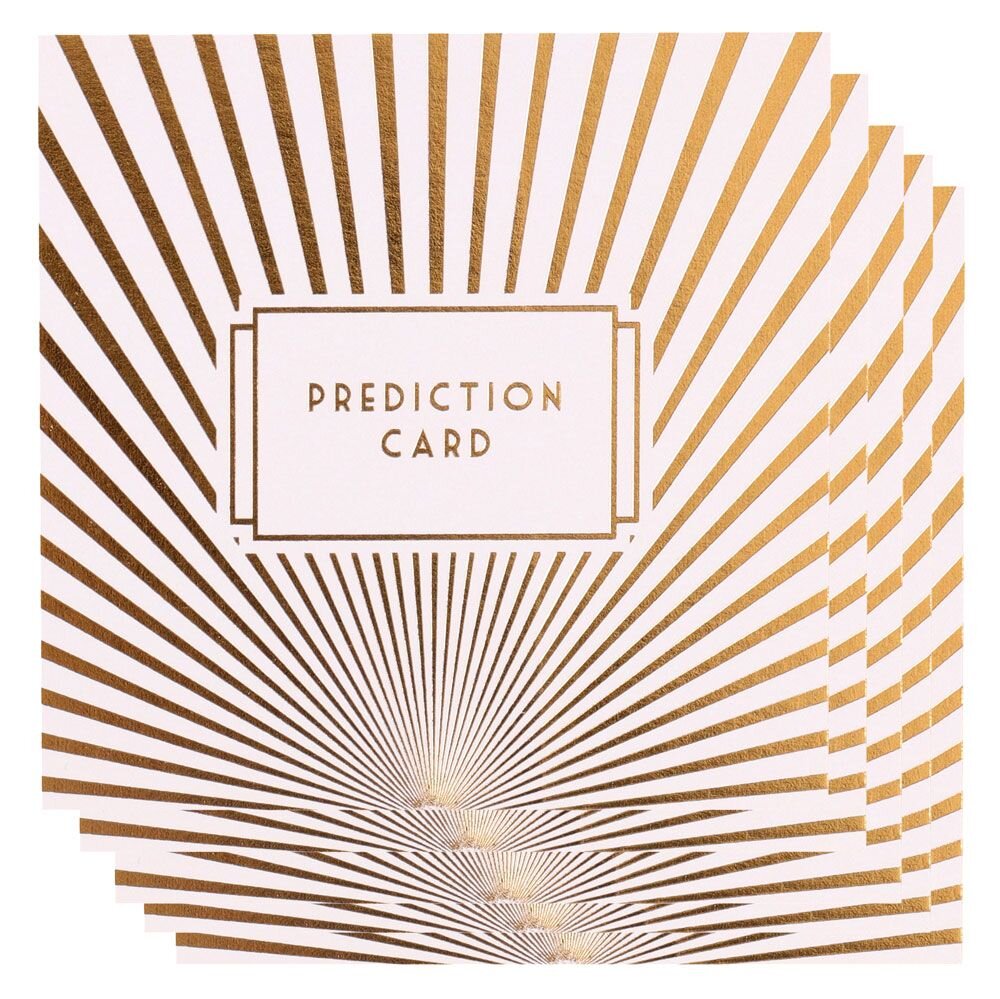Gatsby Prediction Cards, Paperchase, £2.50