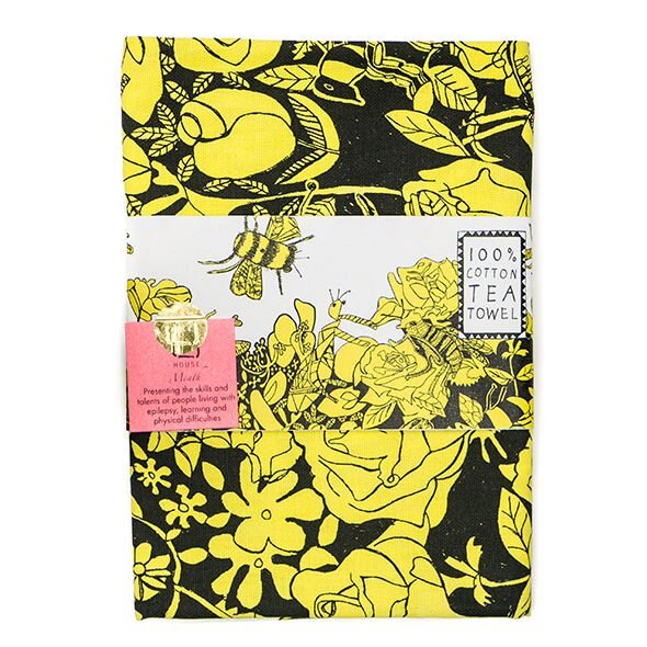 Bee Free Tea towel, Arthouse Unlimited, £9