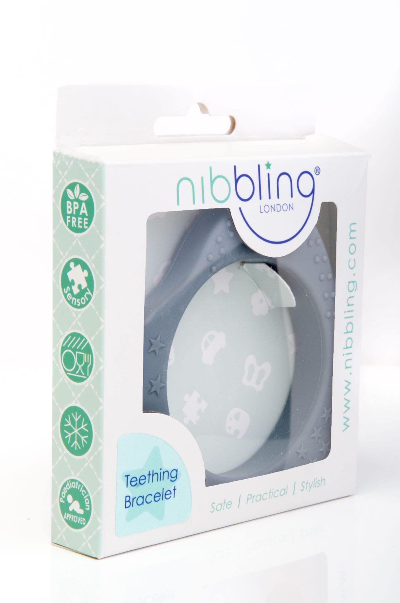 Heart Teething Bangle, Nibbling, £6.65